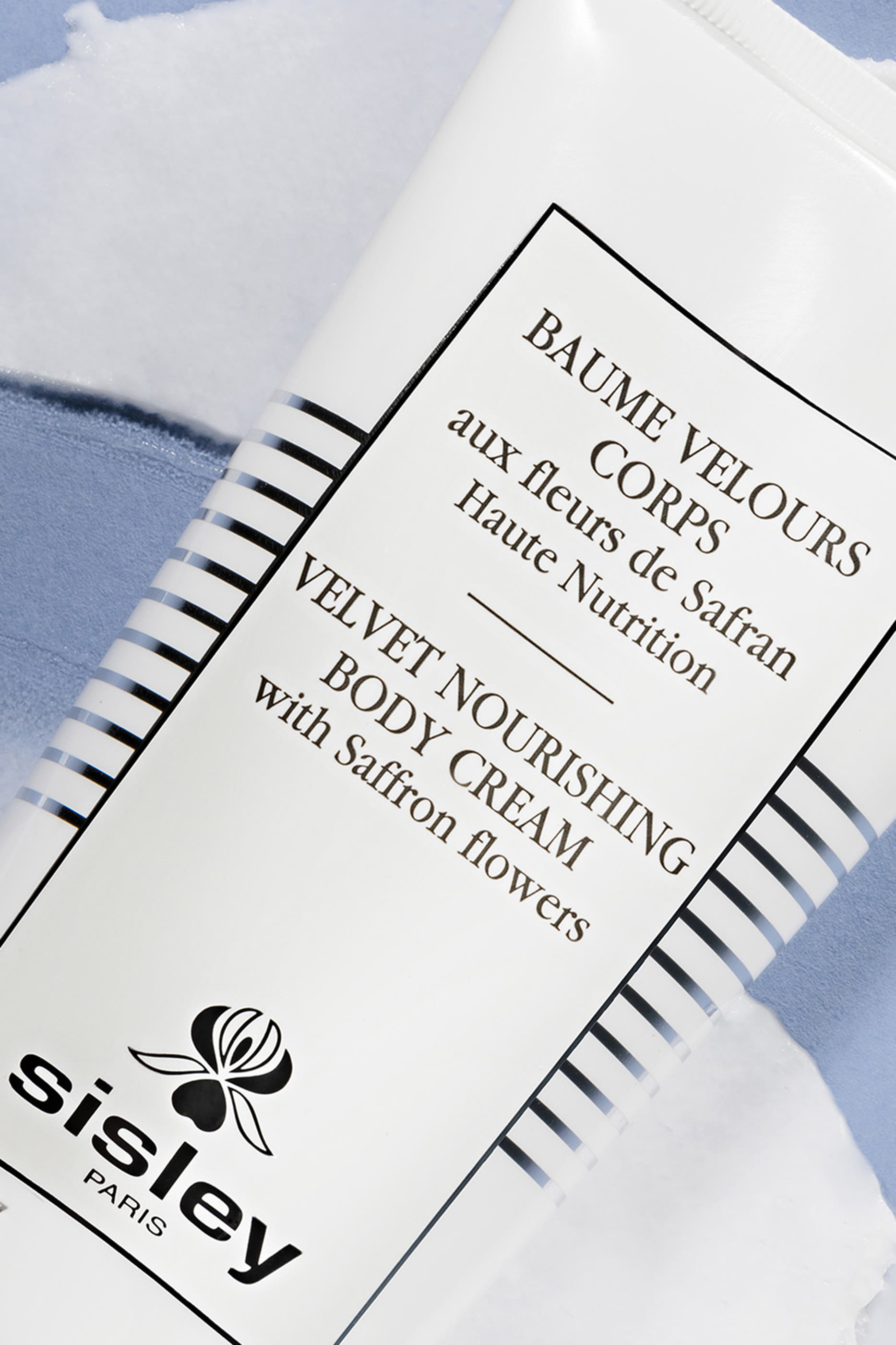 كريم جسم مخملي مغذي بزهور الزعفران