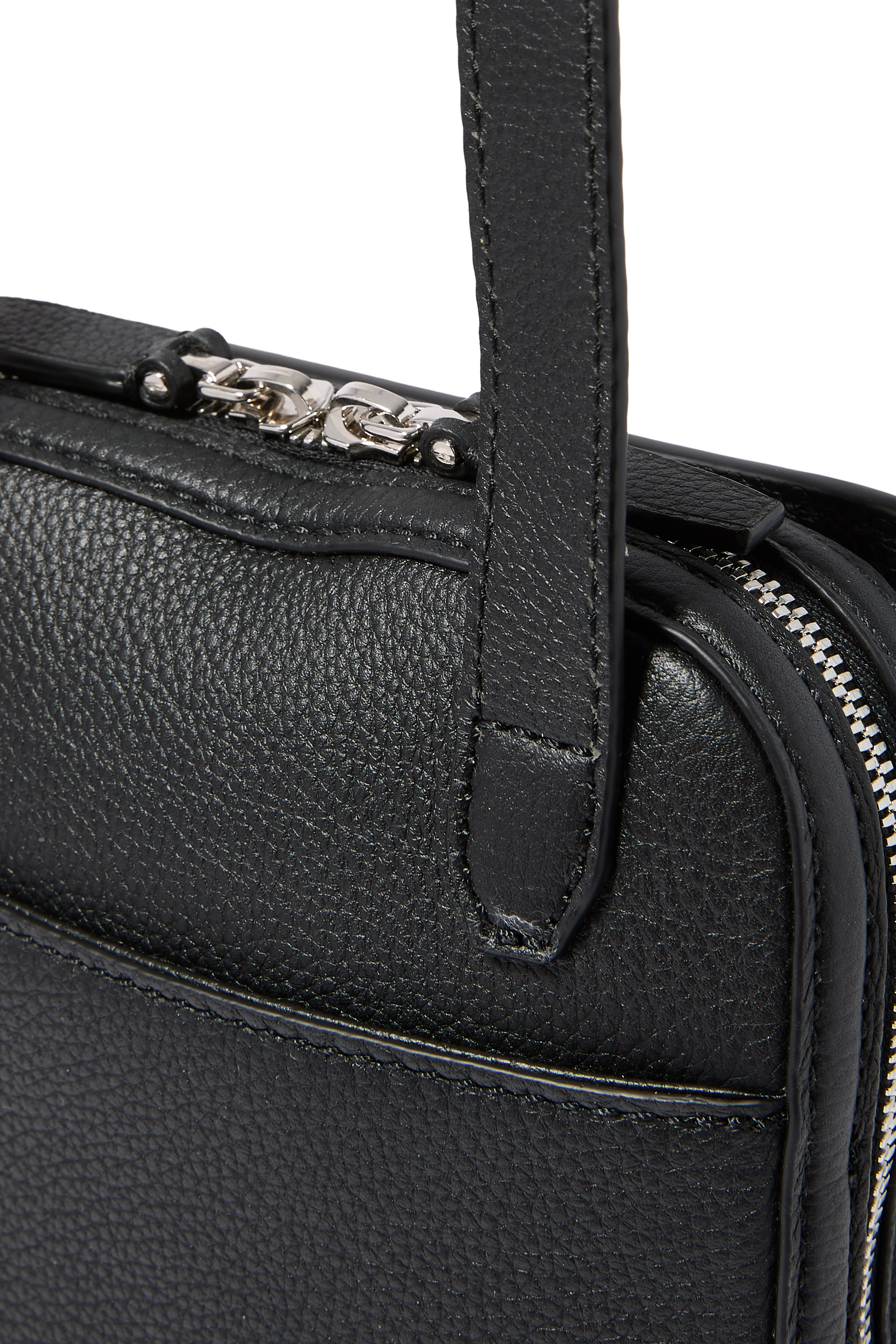 حقيبة مسنجر جلد بارز الملمس