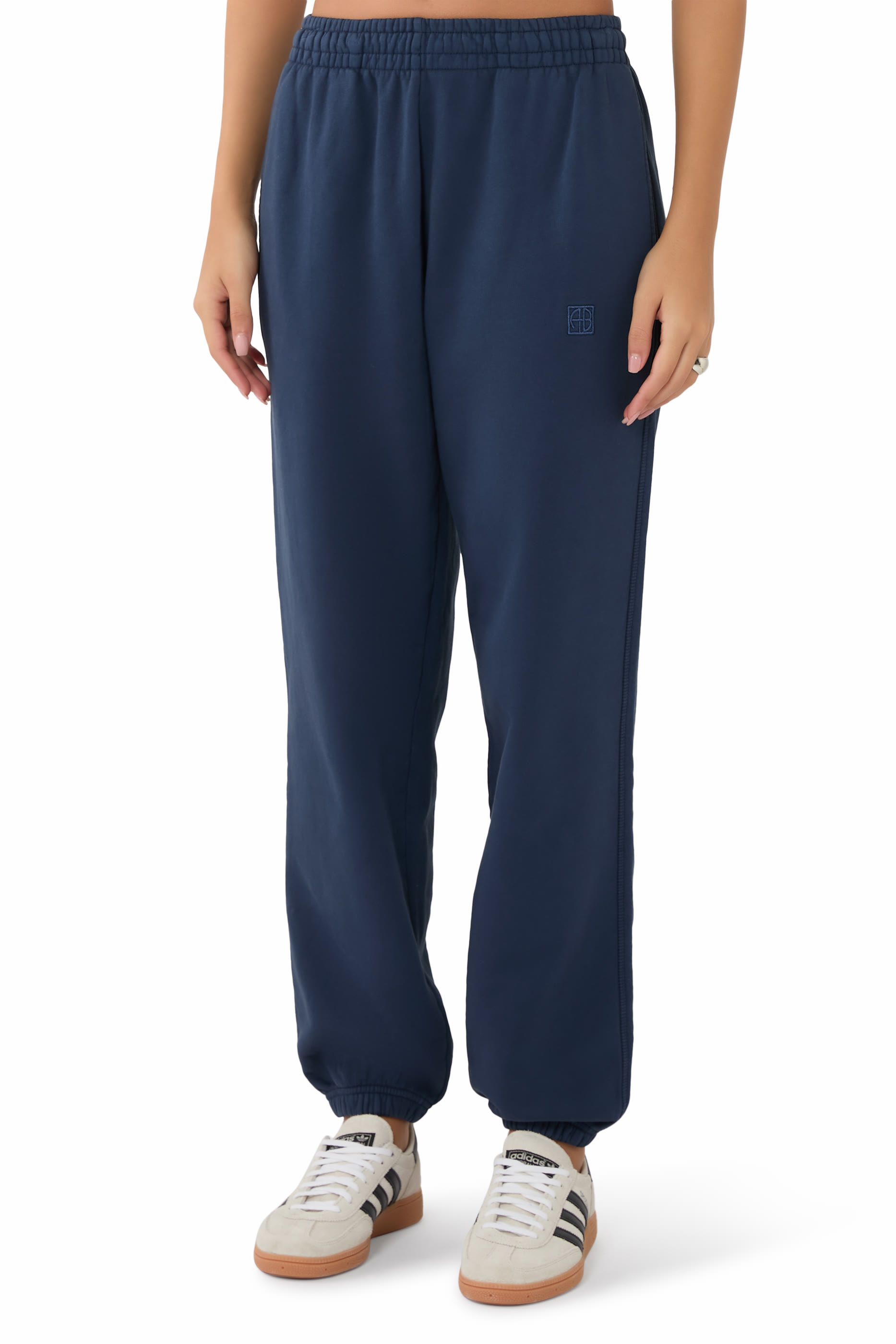 بنطال رياضي كارتر برقعة مربعة بحروف شعار الماركة