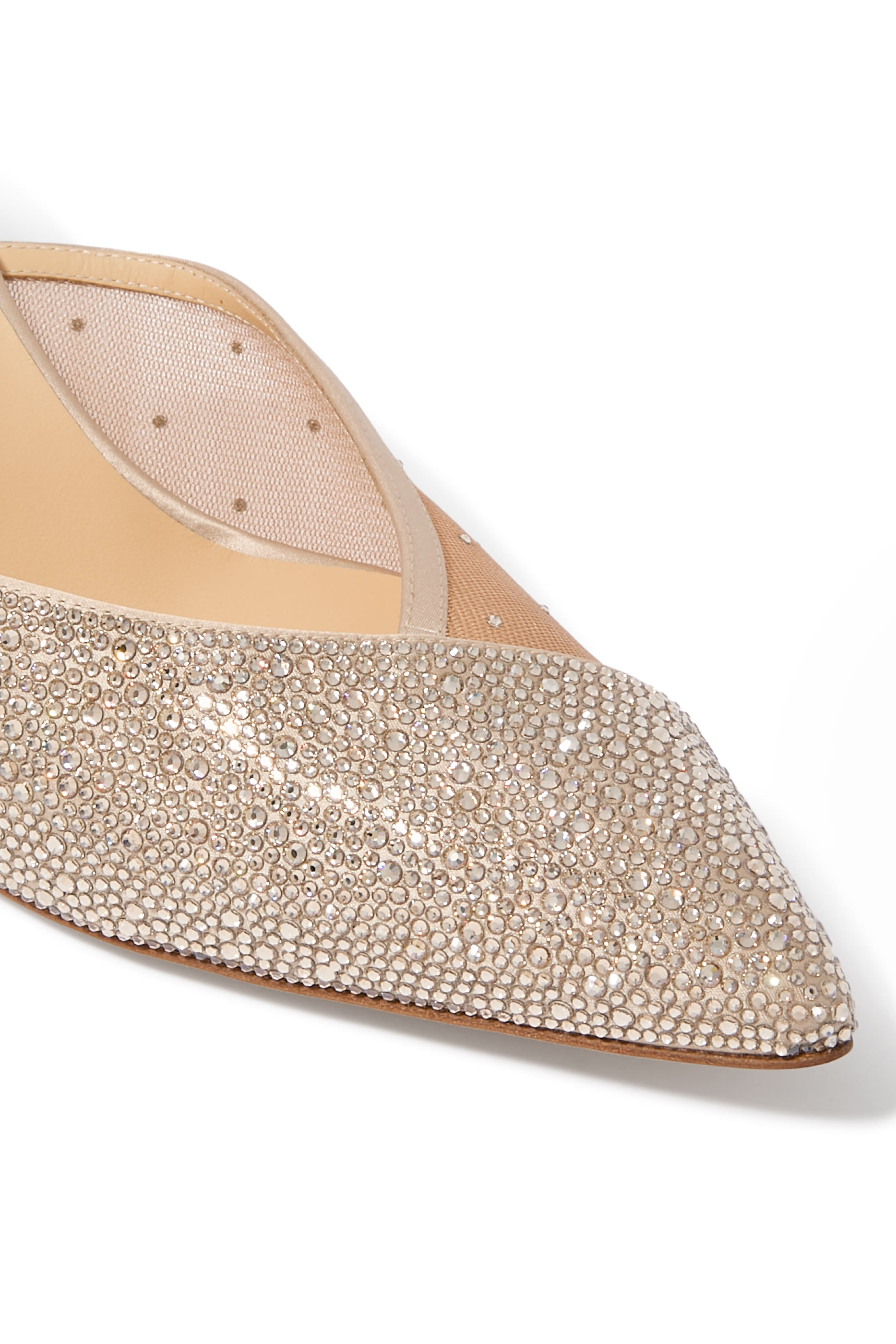 حذاء دي آي 85 مفتوح من الخلف بكعب قصير