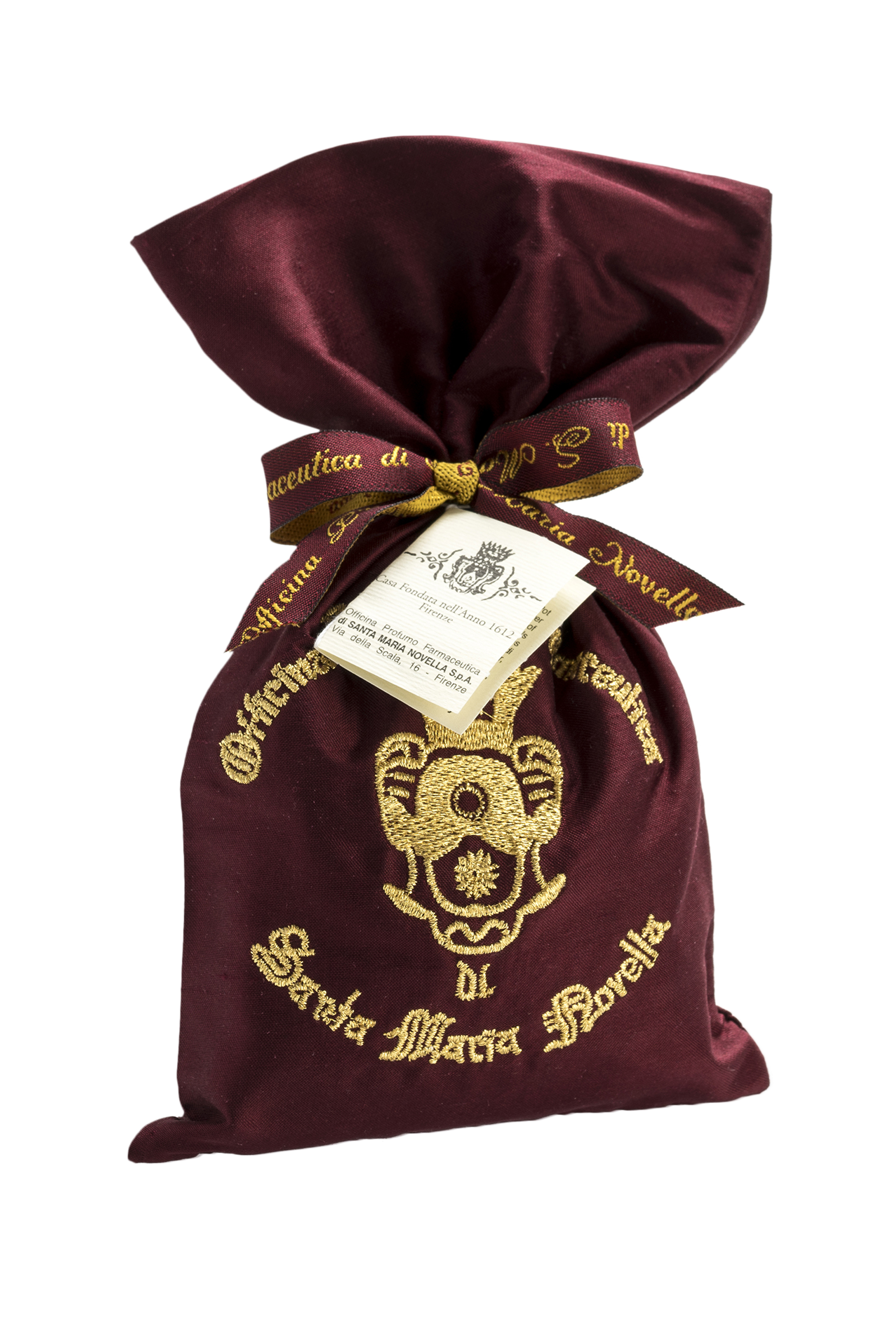 كيس حرير بوت بوري مزين بتطريزات