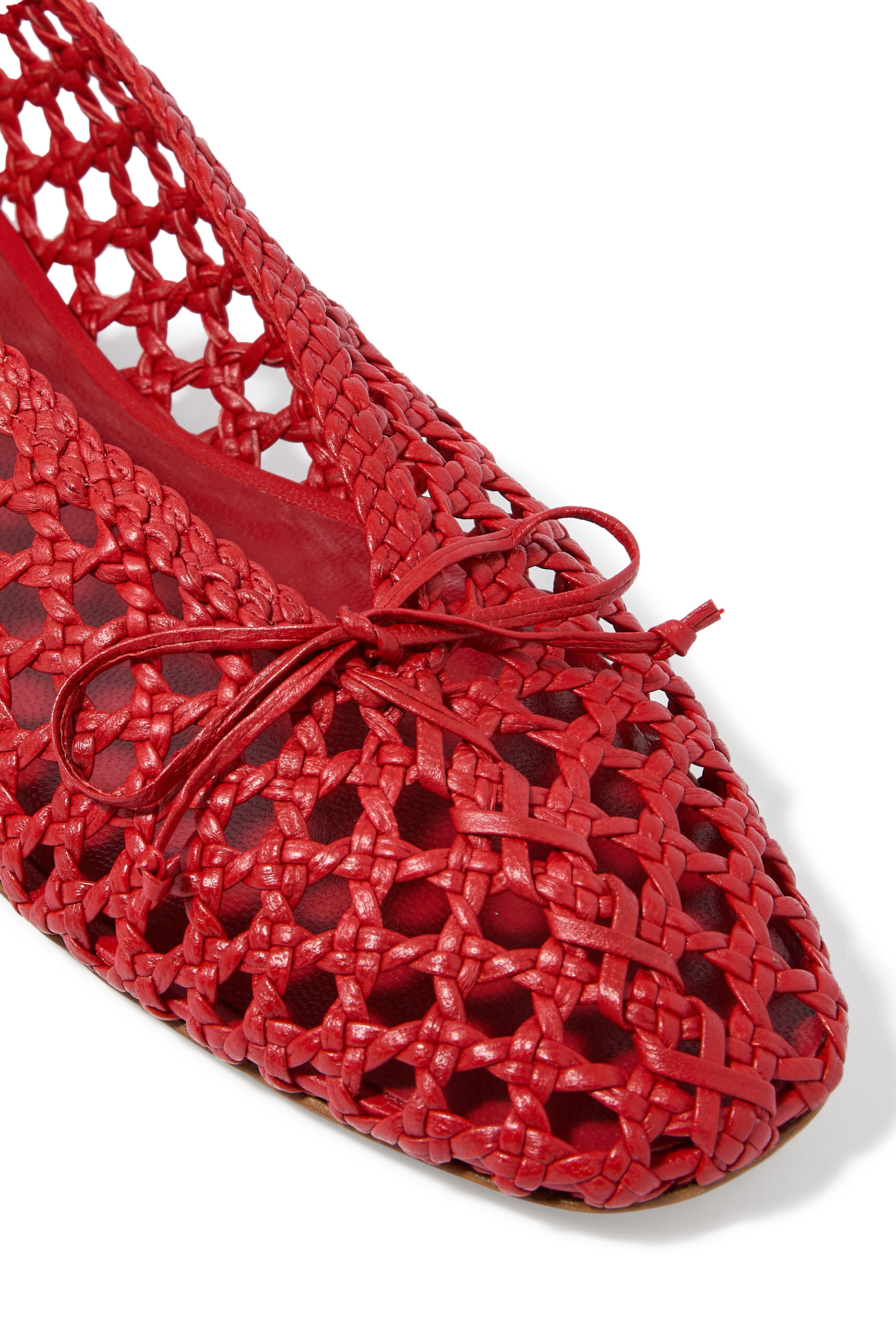 حذاء باليرينا ماري جين بكعب مسطح جلد