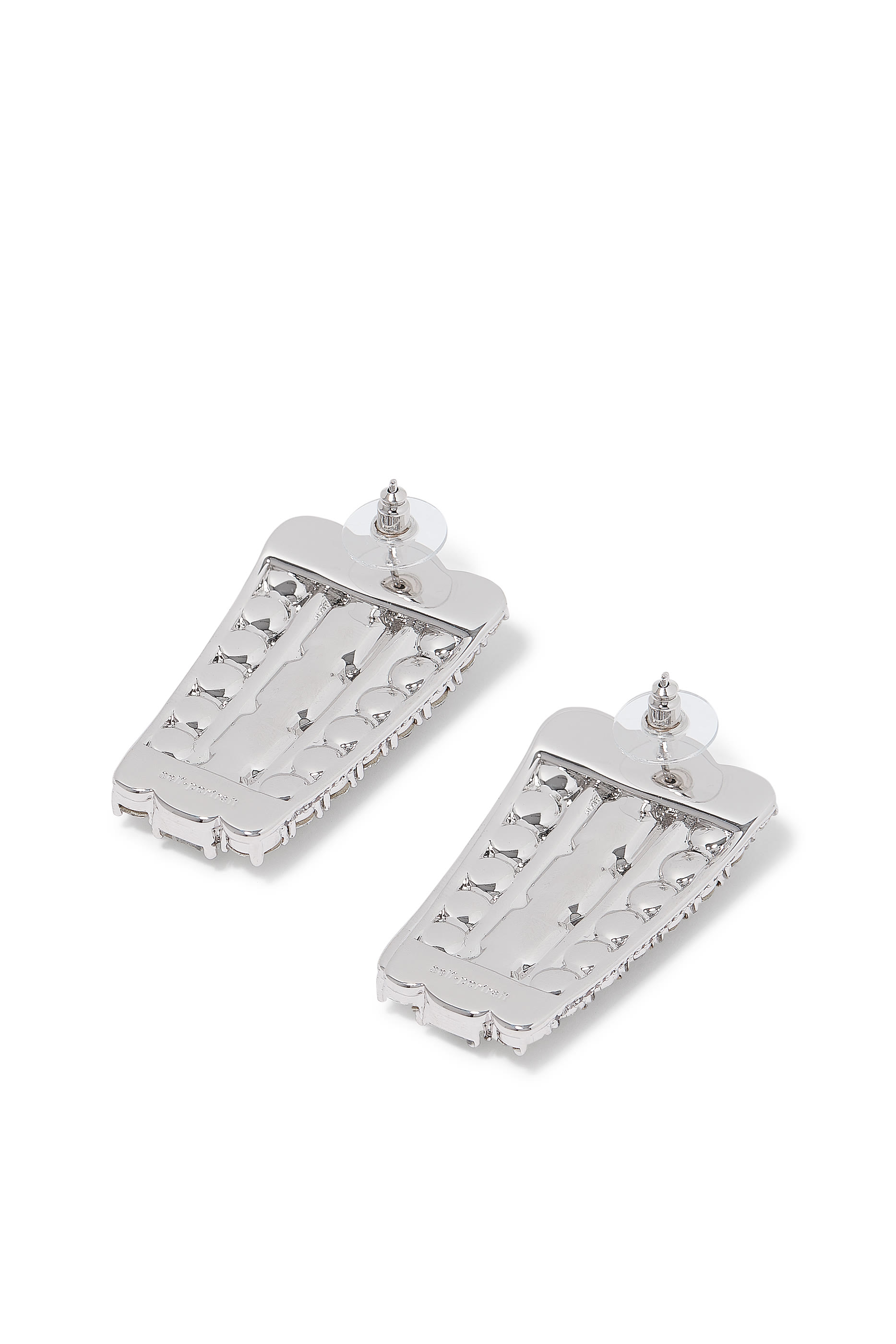 أقراط مرصعة بكريستالات متعددة