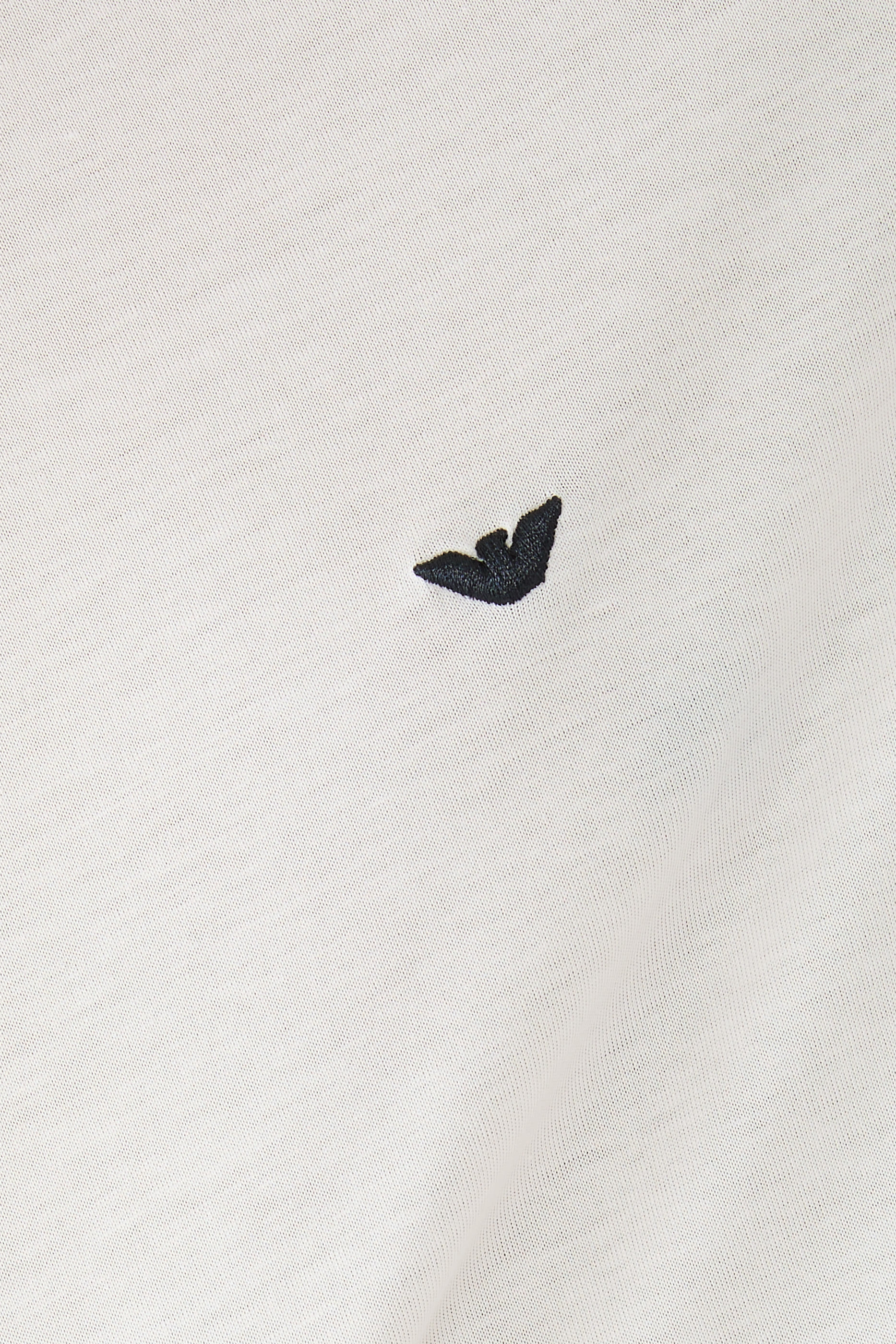 تيشيرت بتطريز شعار الماركة مزيج ليوسيل جيرسيه