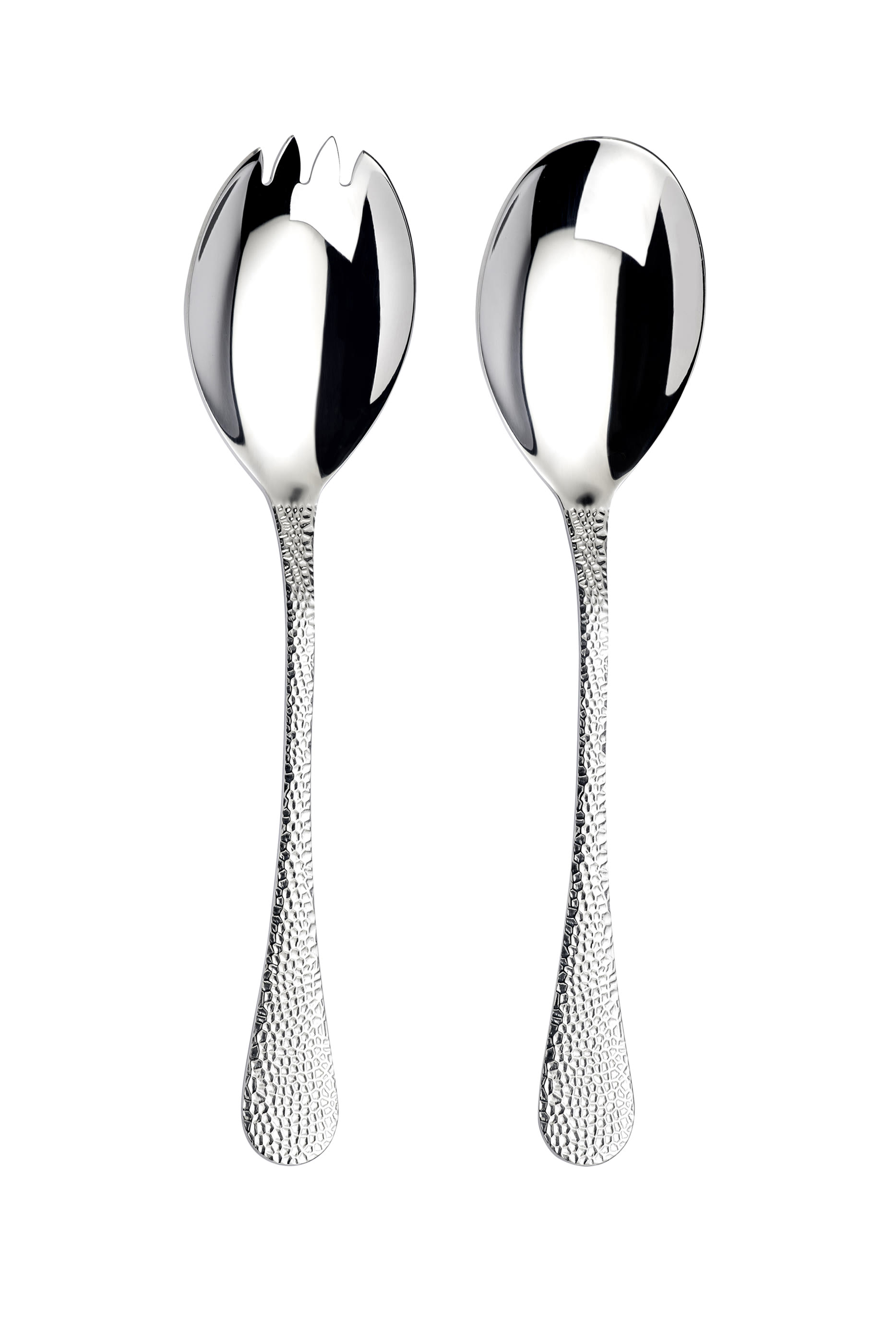 طقم ملعقة وشوكة تقديم سلطة افالون