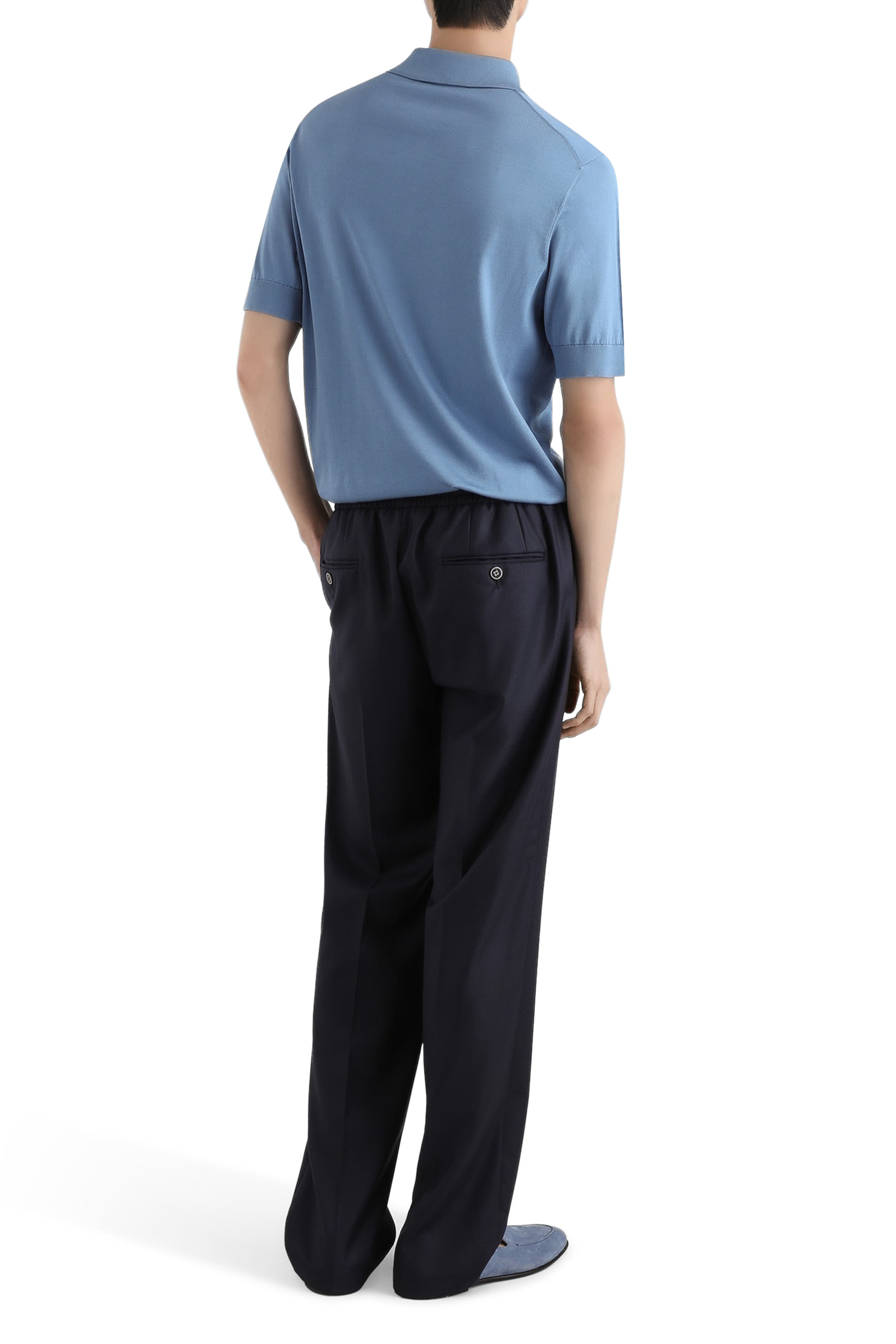 قميص بولو حرير