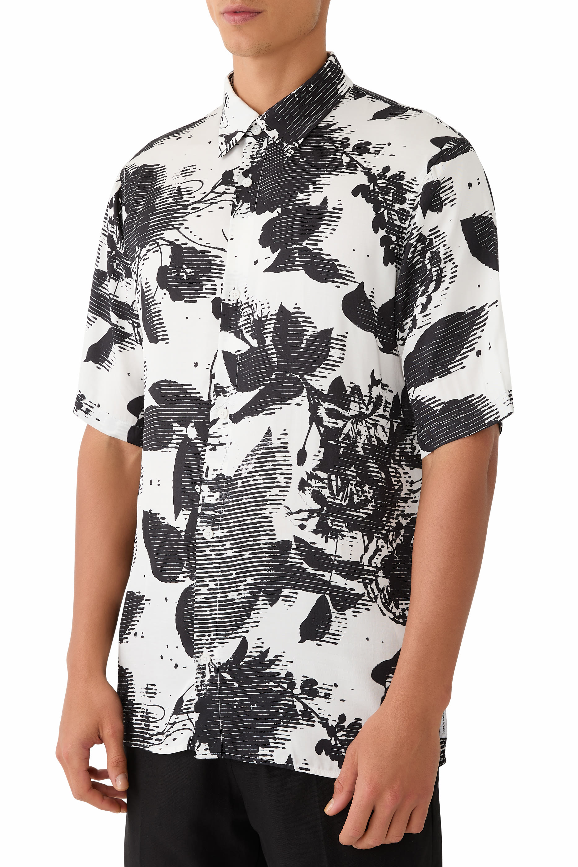 قميص مارينا بأكمام قصيرة