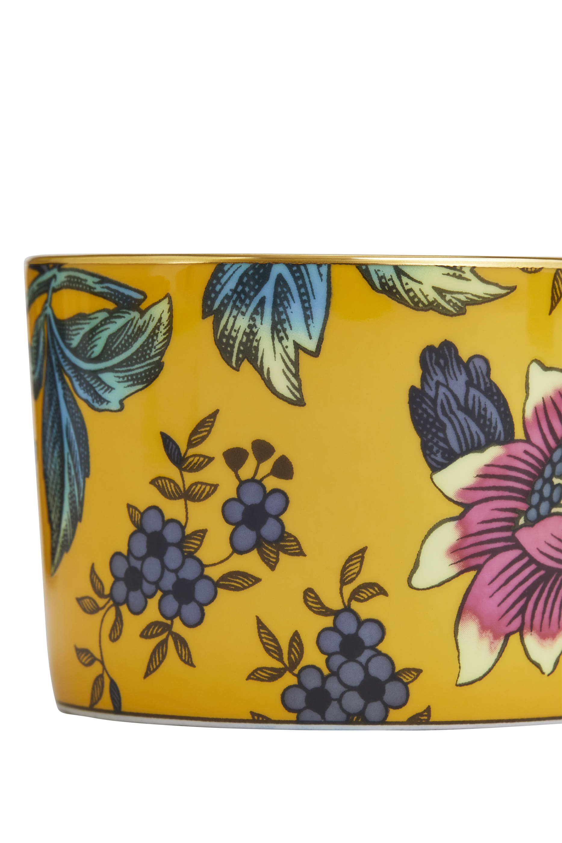 Wonderlust Yellow Tonquin Teacup & Saucer