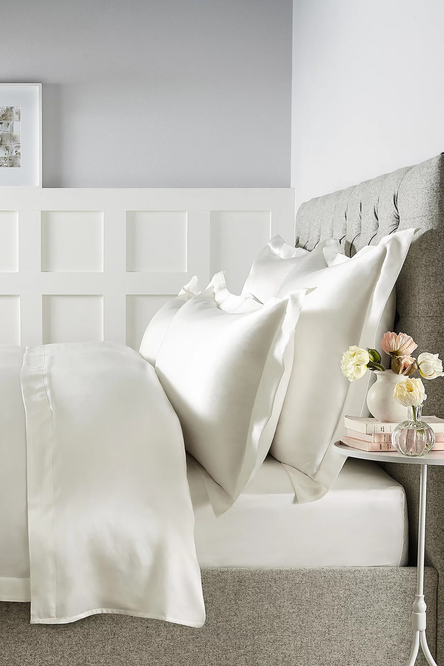 شرشف اودلي بحواف مطاطية عميقة حرير خالص