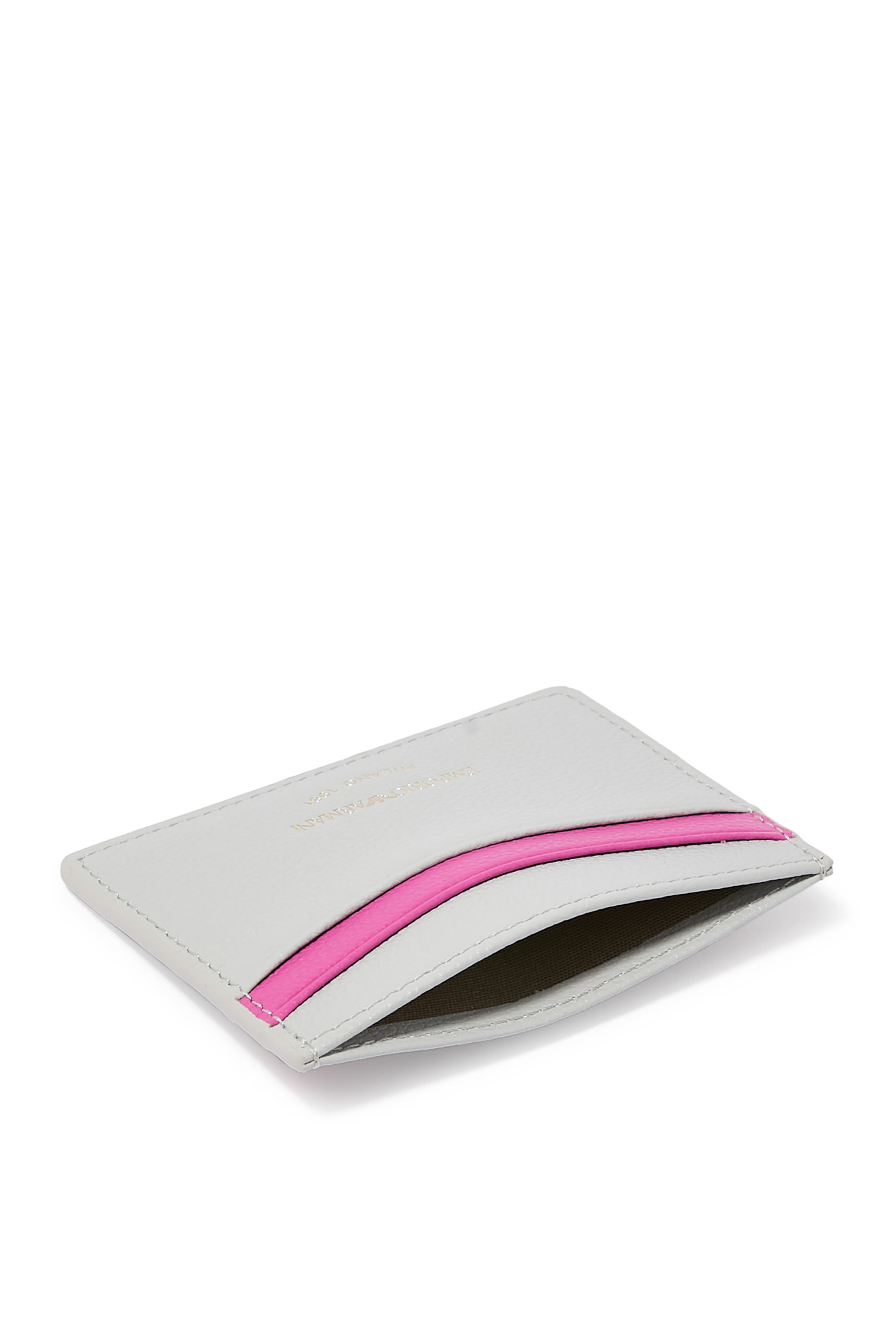 حافظة بطاقات جلد بارز الملمس