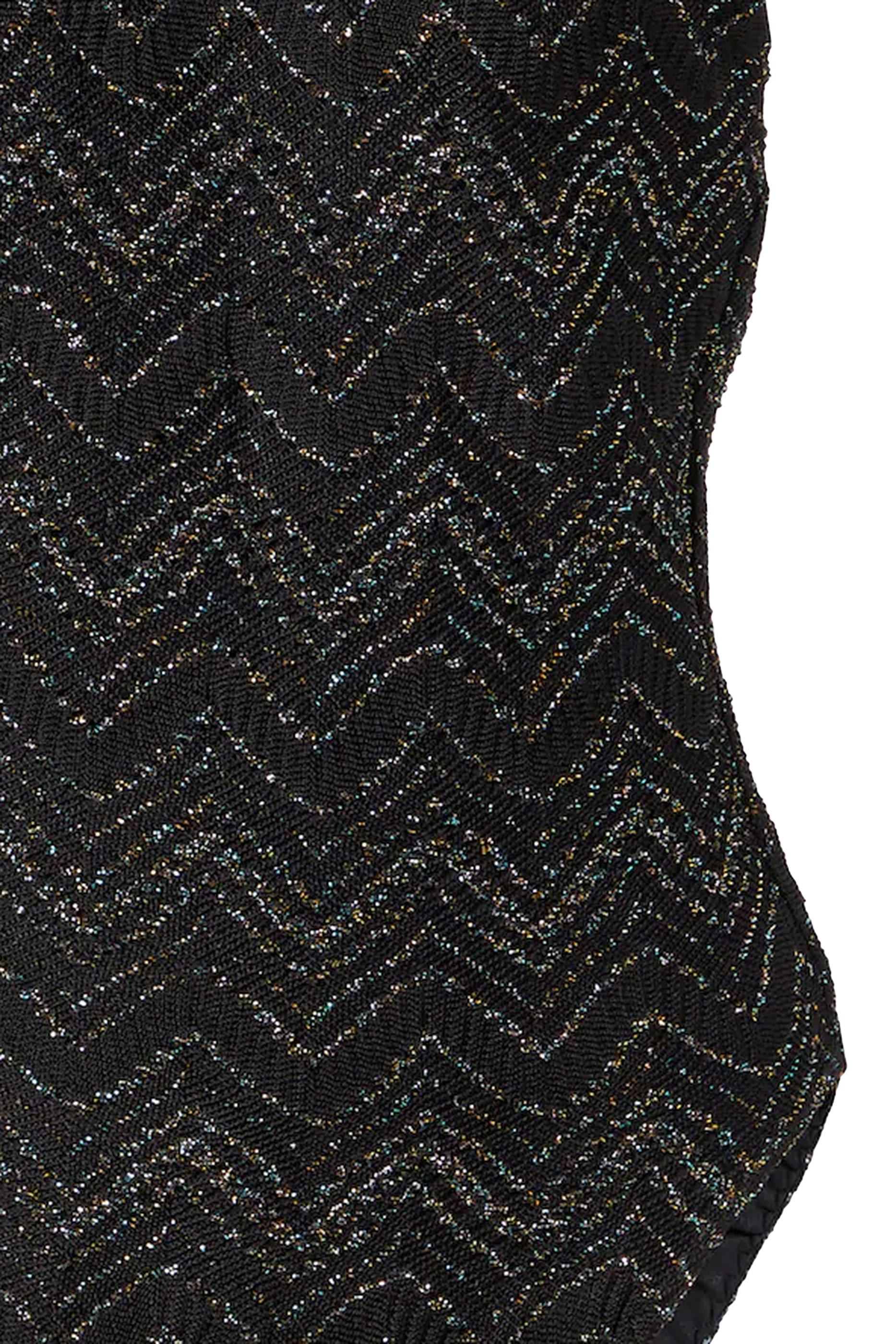 لباس سباحة ماري قطعة واحدة برباط حول الرقبة بنقشة متعرجة راشيل