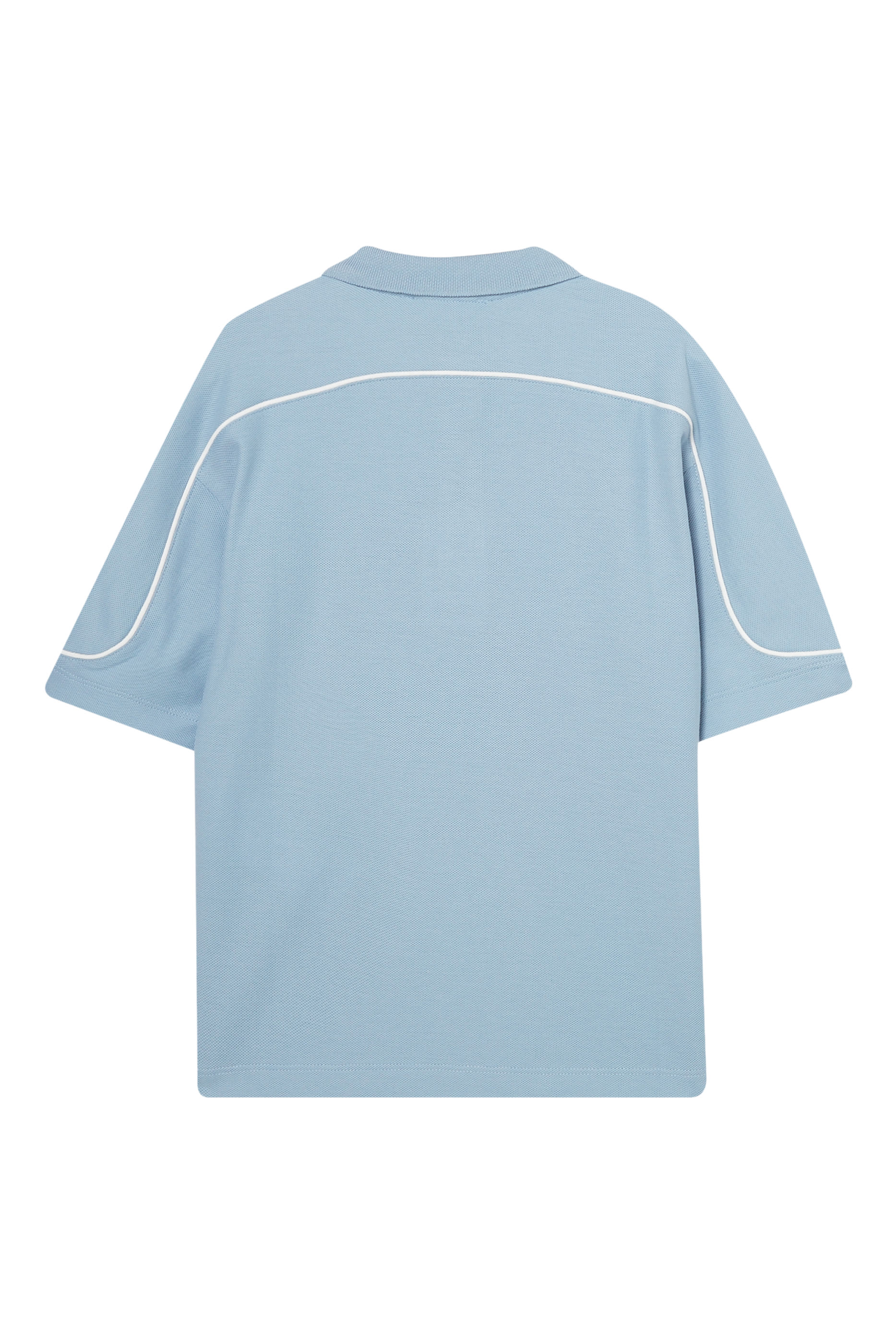 قميص بولو برقعة بشعار الماركة للأطفال