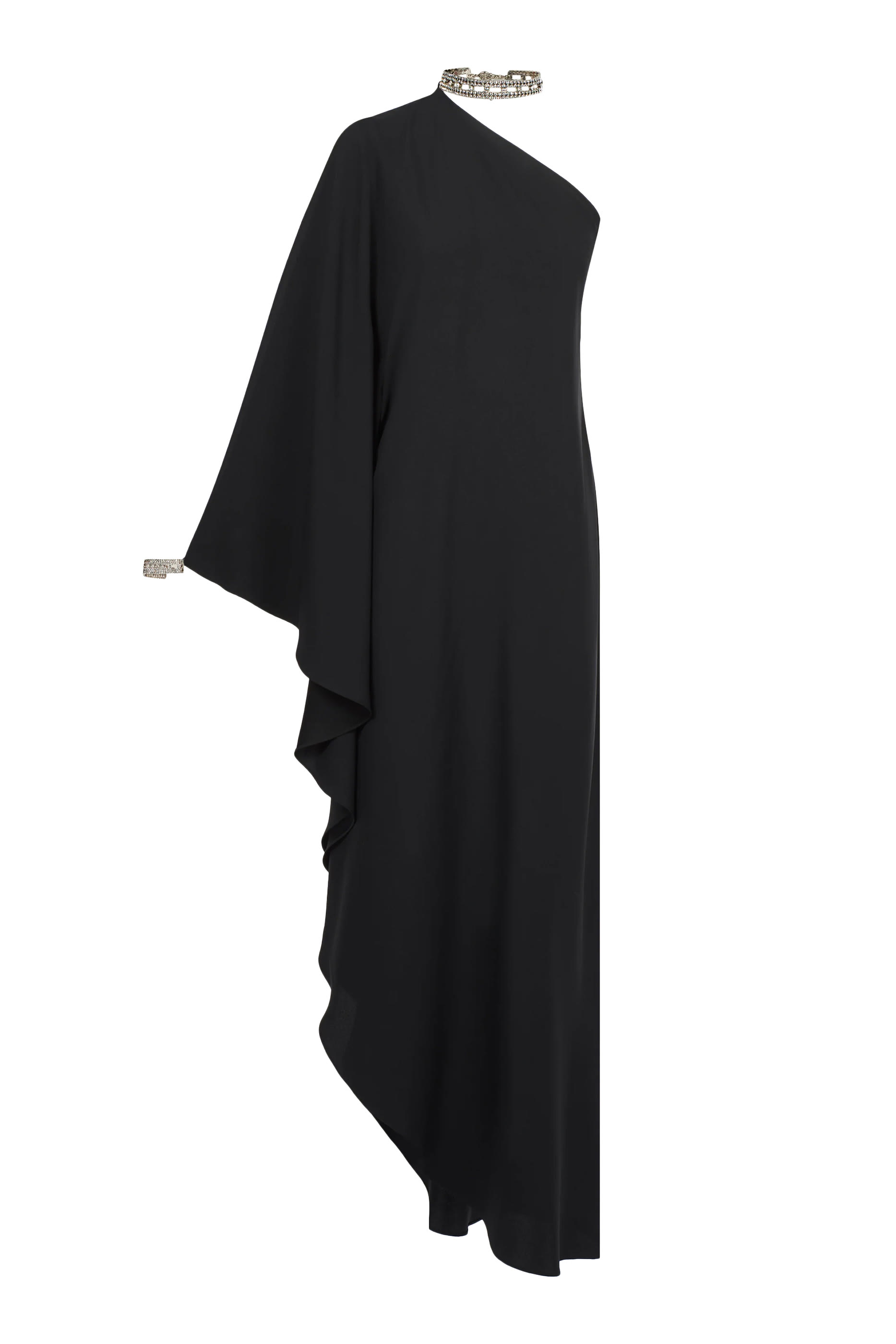 فستان بولكان مرصع بالكريستال