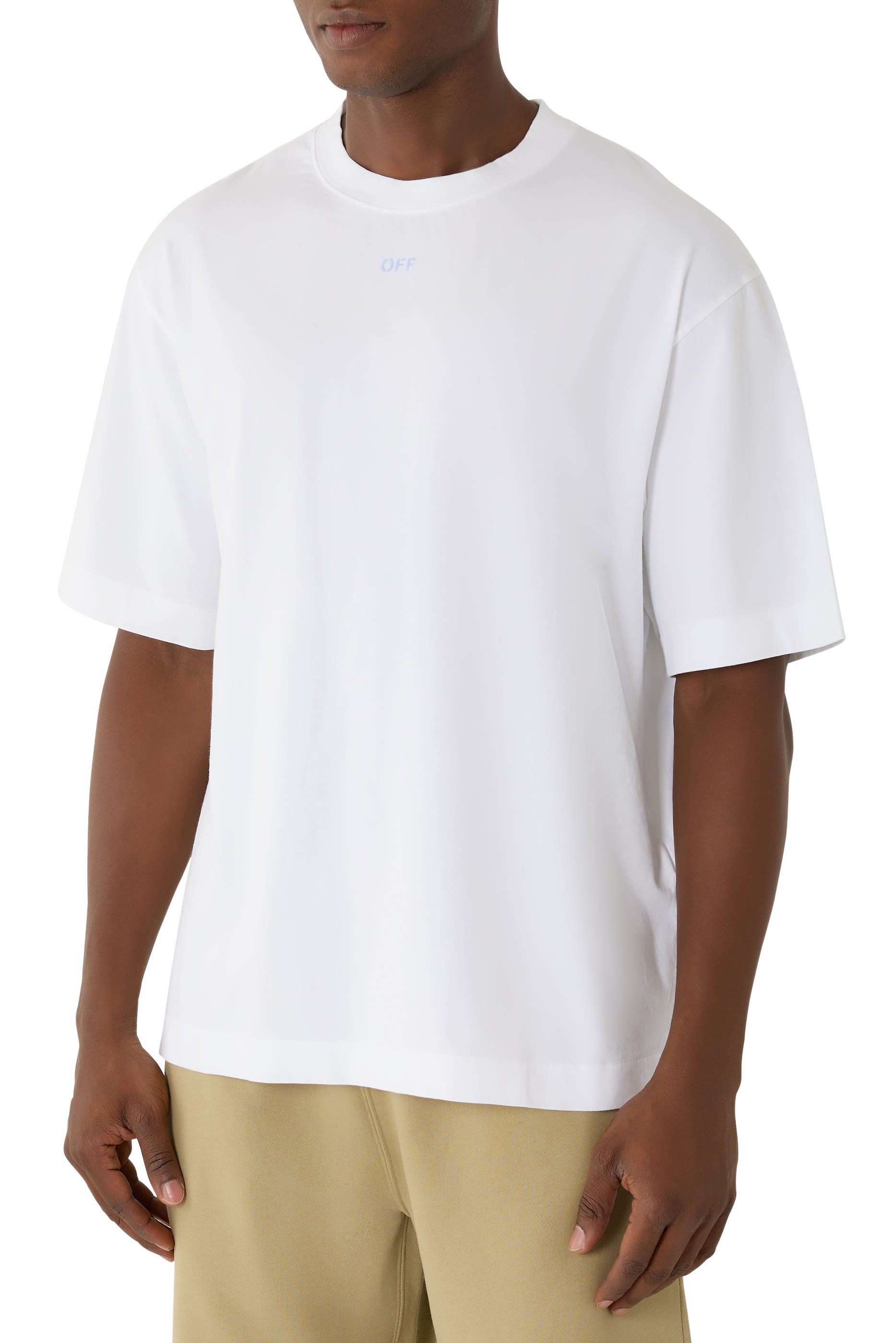 تيشيرت سكيت مزين بشعار الماركة