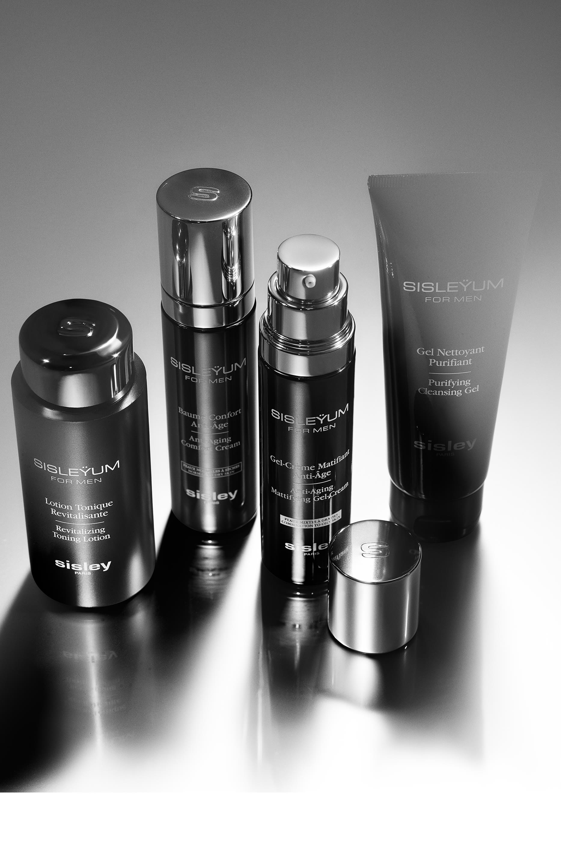 كريم جل سيسليوم لإزالة اللمعان ومحاربة علامات التقدم في السن