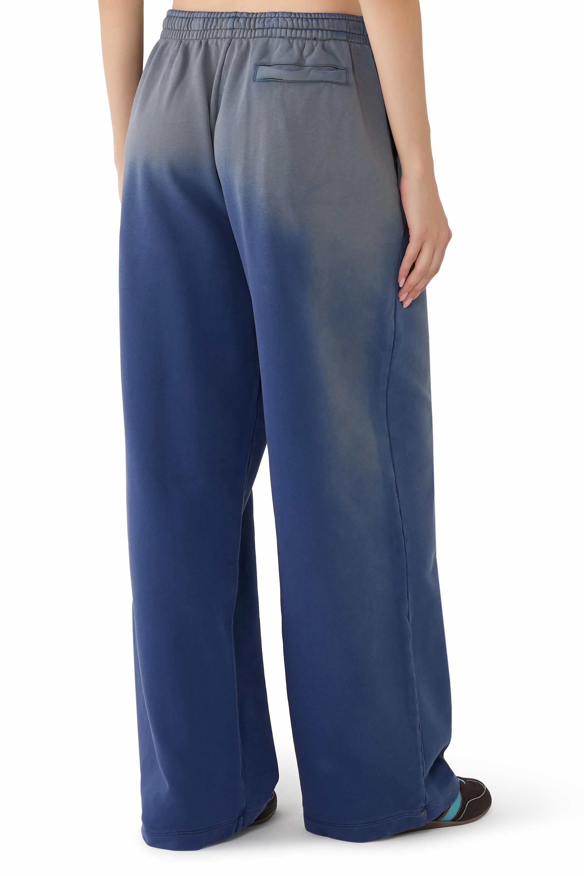 بنطال بطبعات صوف قطن عضوي