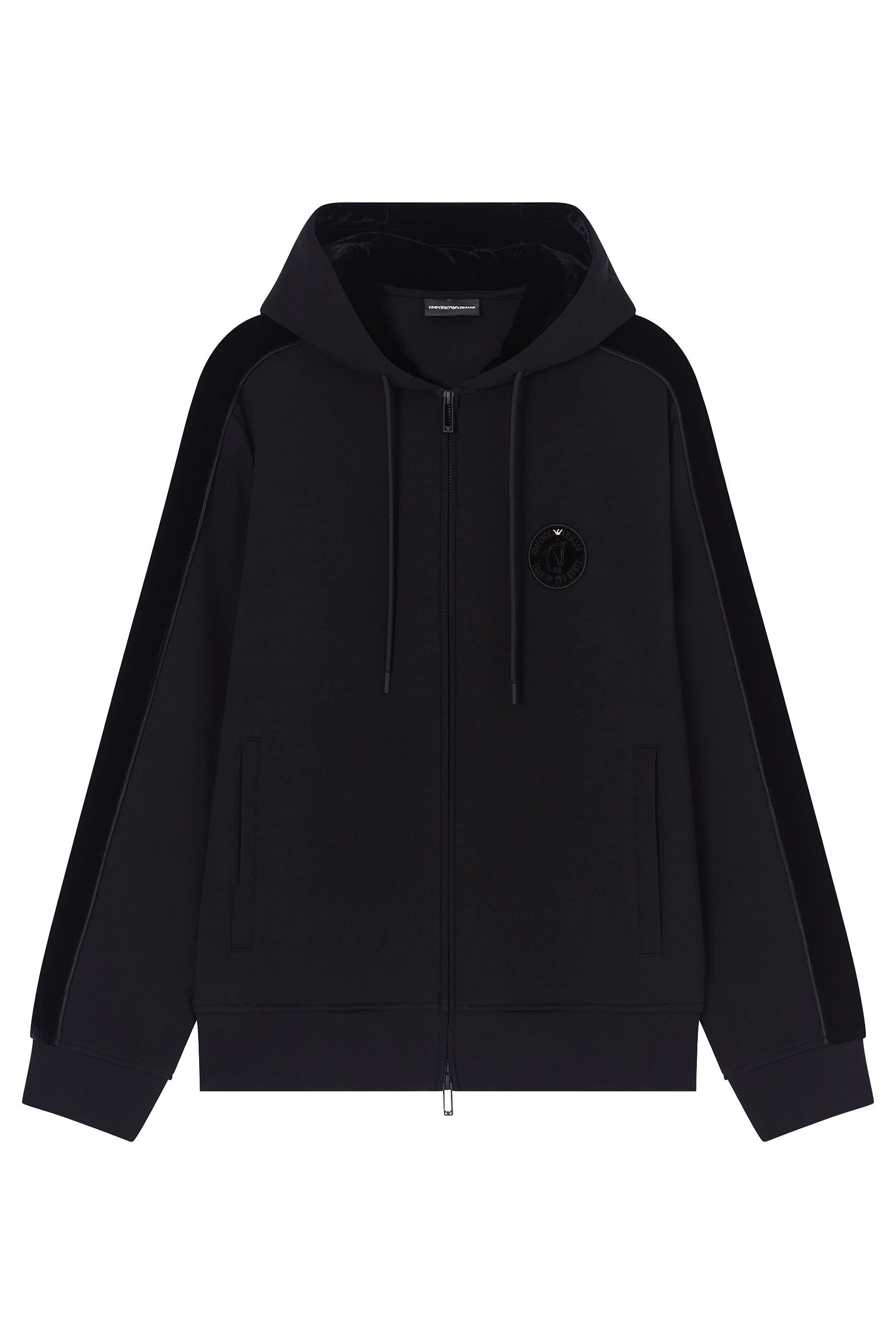 سويت شيرت بغطاء رأس جيرسيه مزدوج بإصدار للسنة الصينية الجديدة