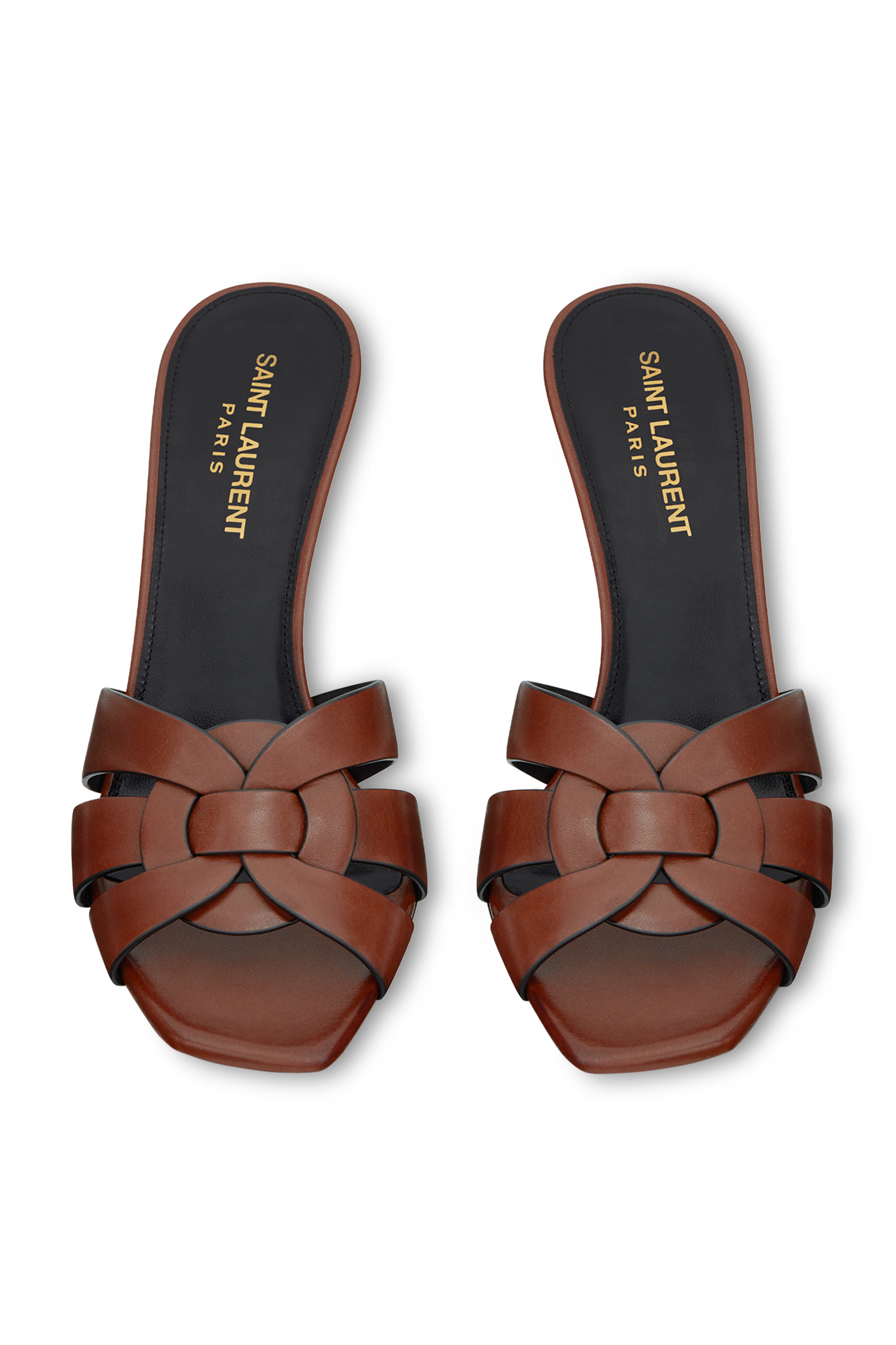 حذاء تريبيوت مفتوح من الخلف جلد