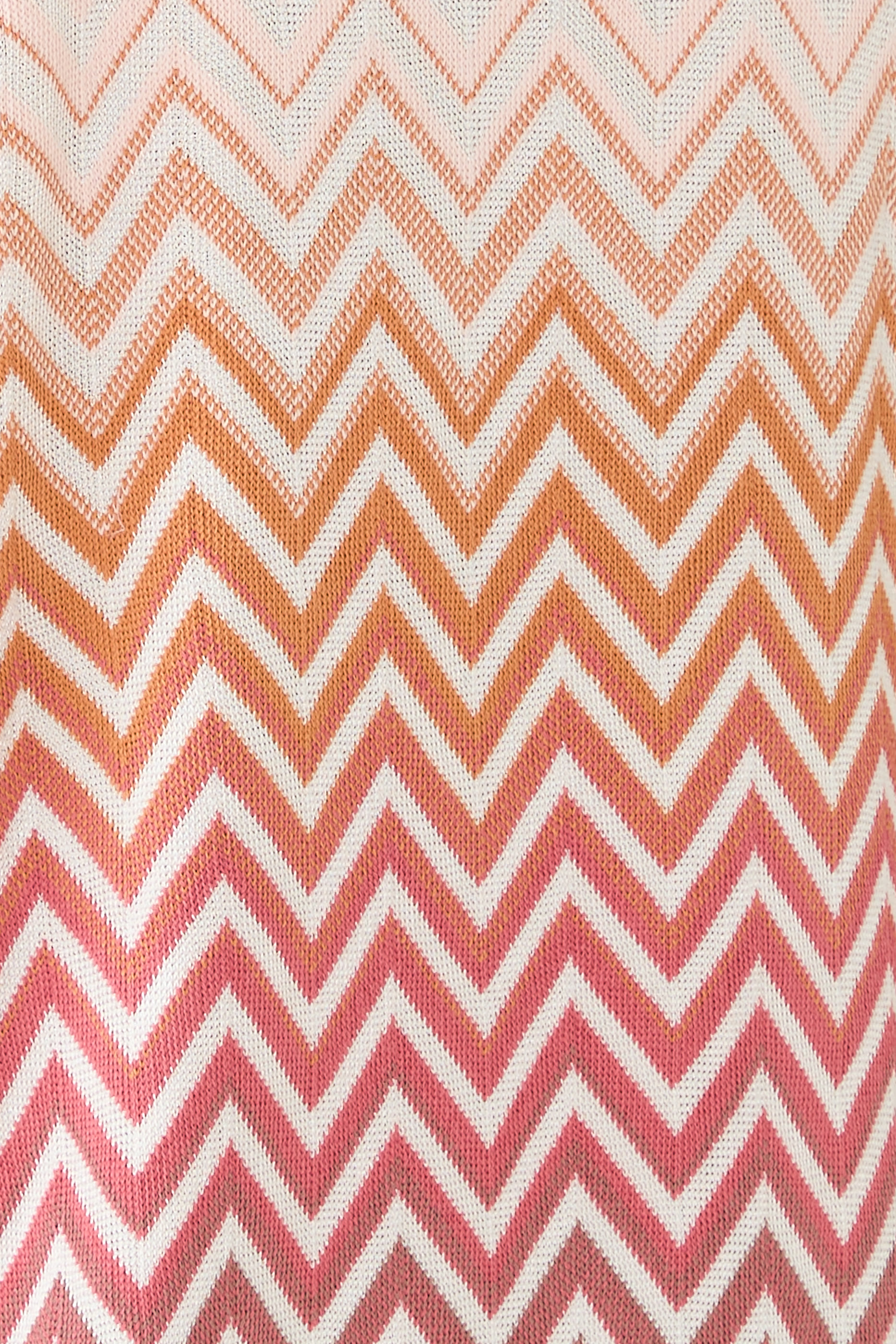 Oversized D&eacute;grad&eacute; Chevron Sweater