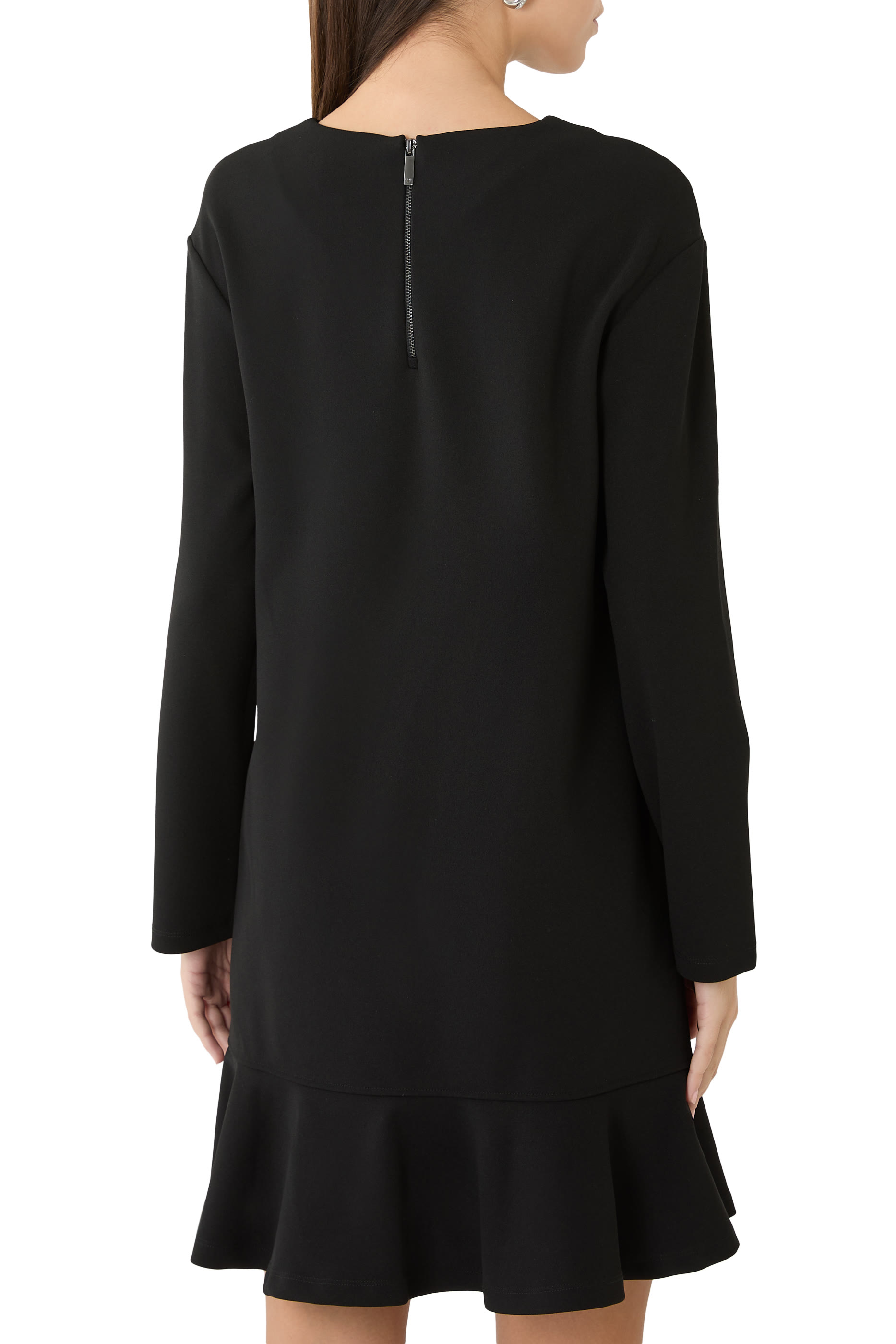 Scuba Cr&ecirc;pe T-Shirt with Micro Studs 