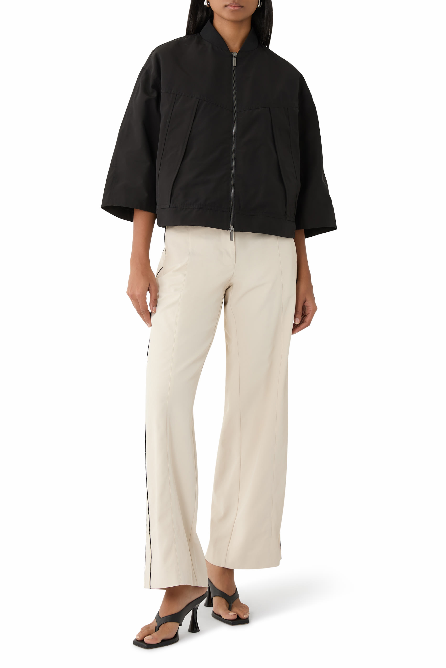 بلوزة أوتومان بسحاب