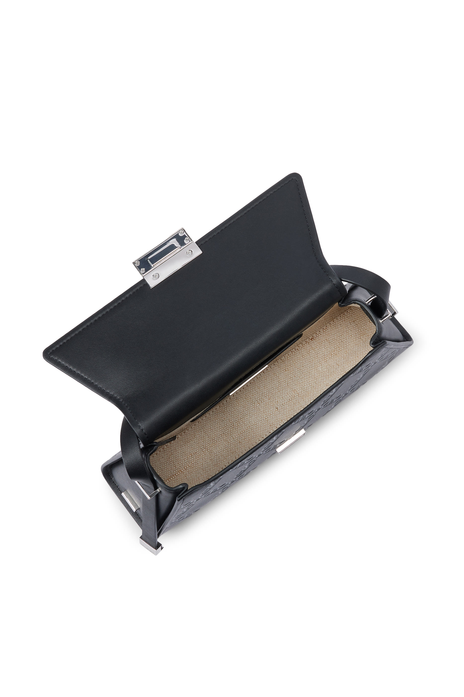 حقيبة كتف لودلو متوسطة جلد