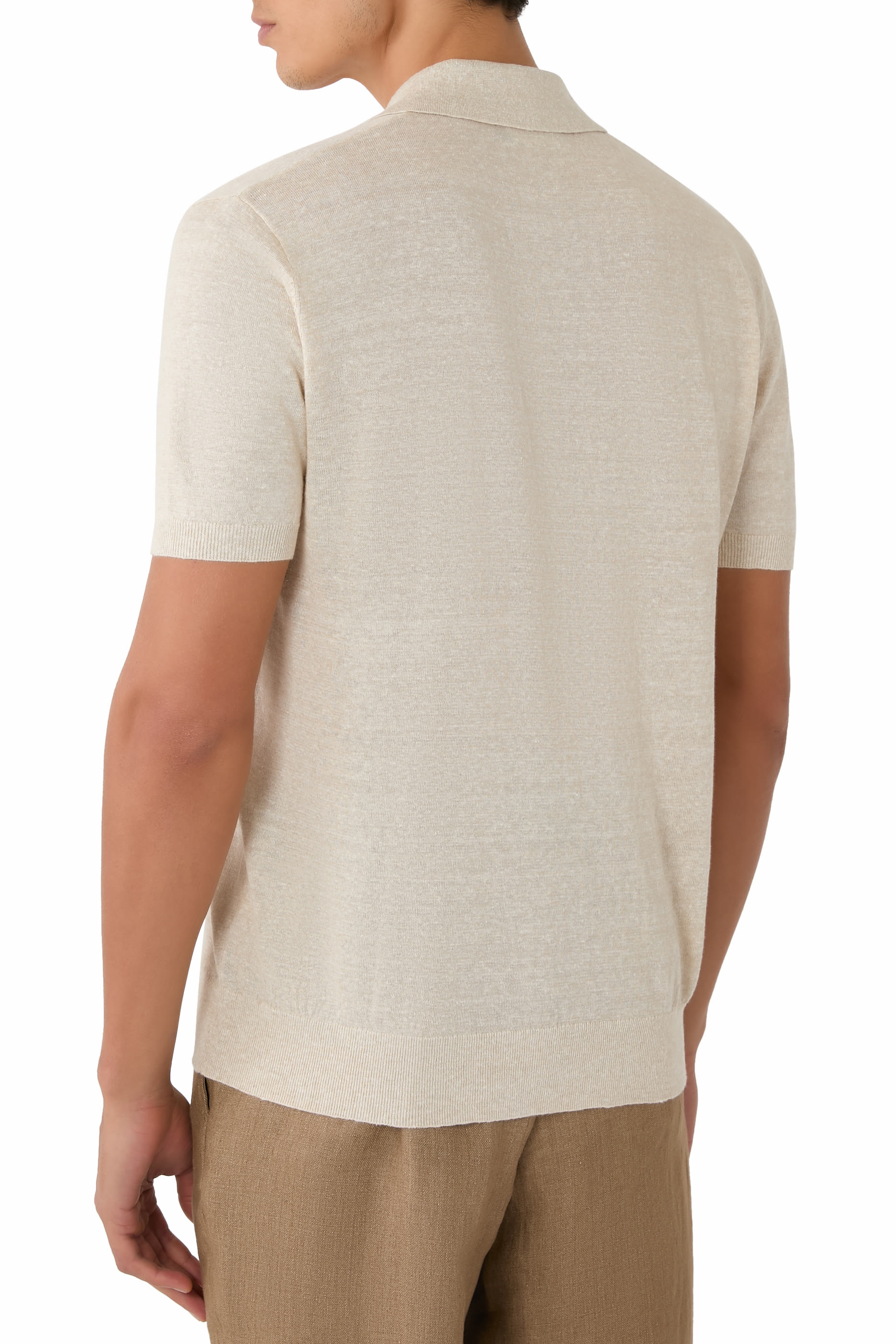 قميص بولو فيدال كتان