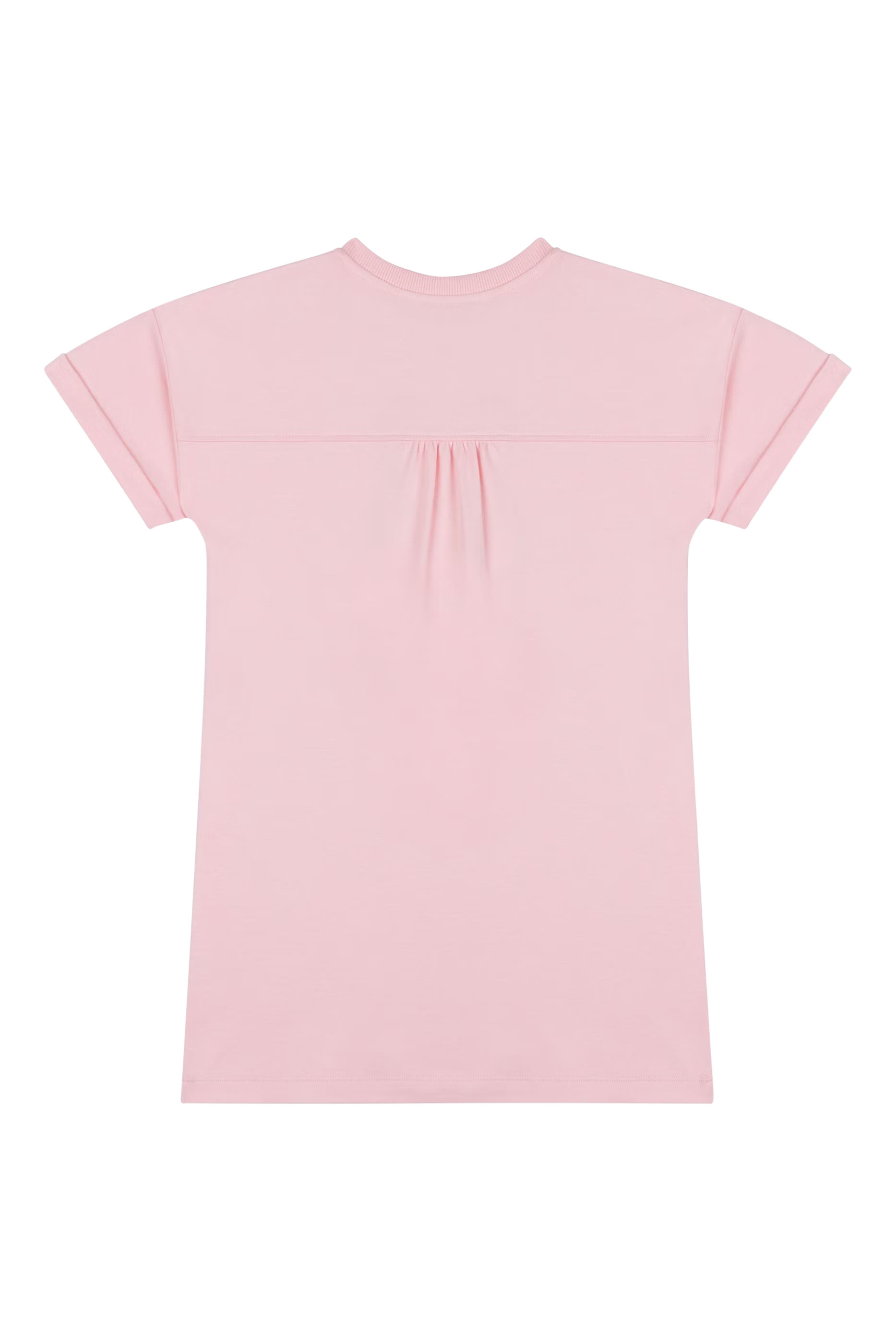 فستان بنمط تيشيرت بطبعة دب غرافيك للأطفال