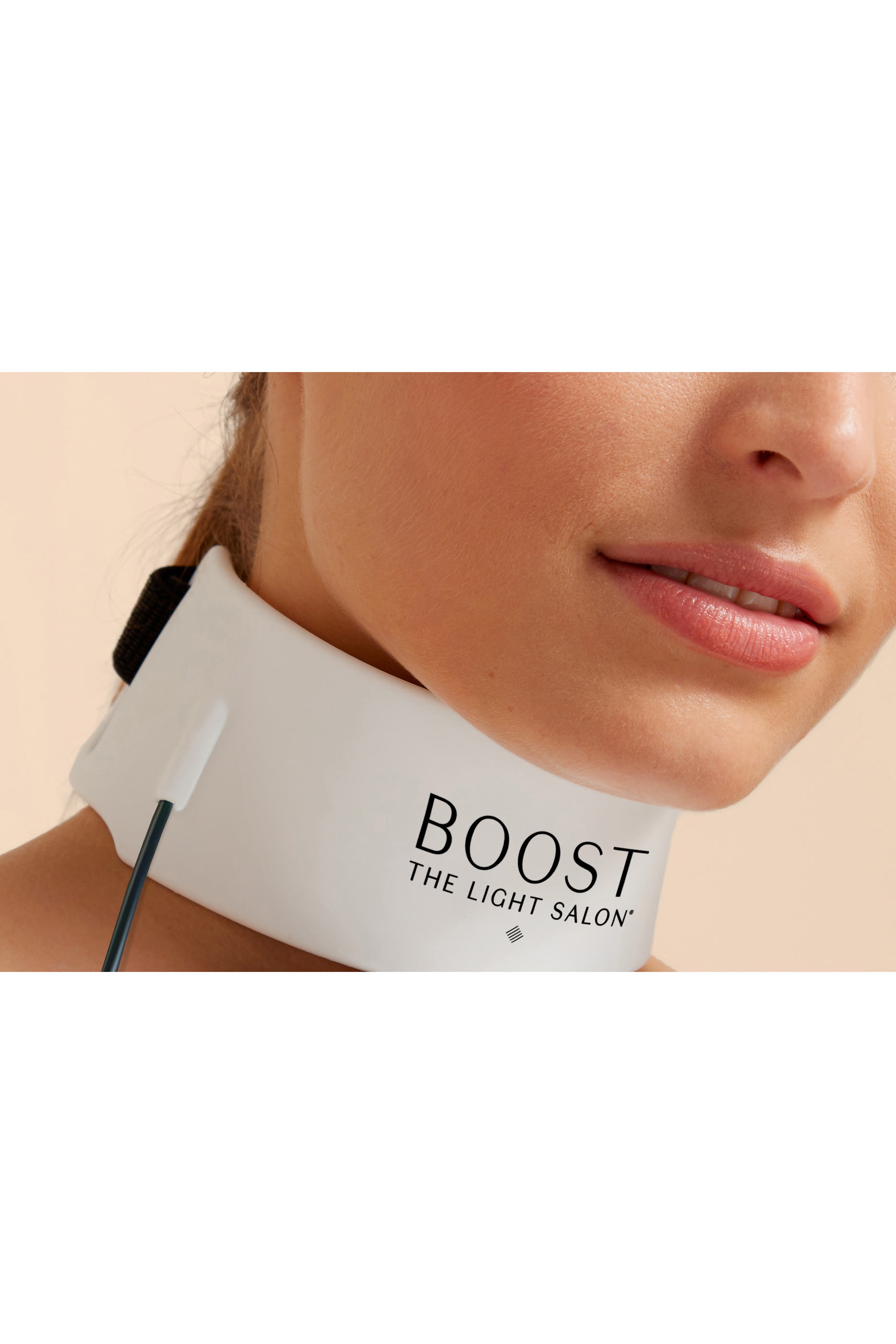 جهاز بوست ال إي دي بتصميم ياقة