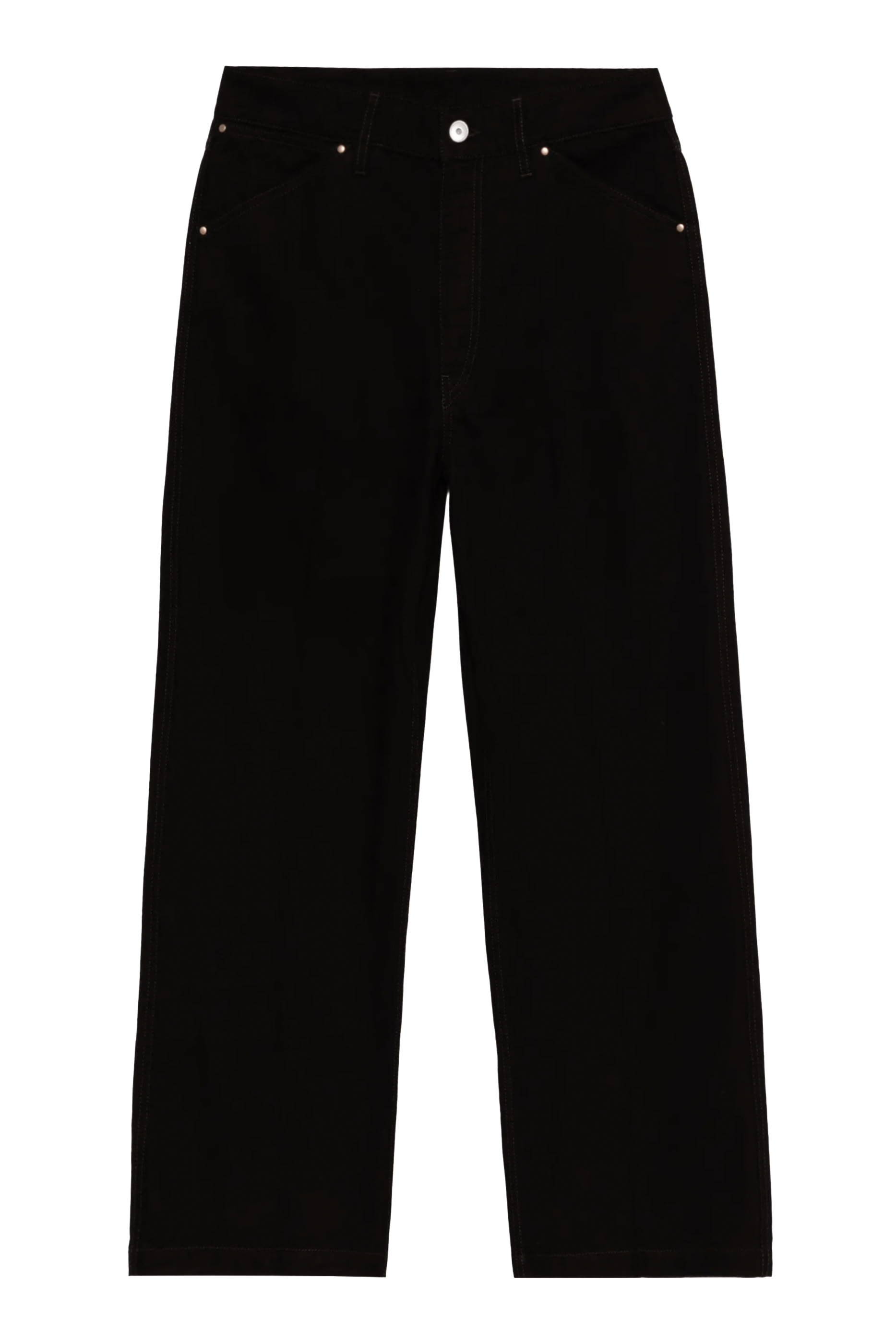 بنطال بقصة ساق واسعة دنيم