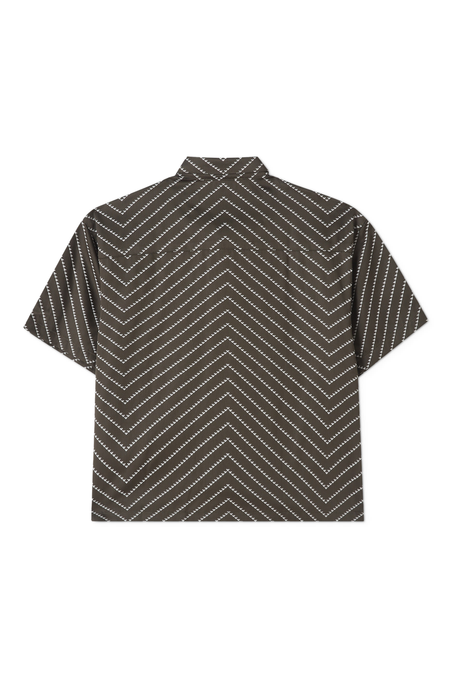 Diagional Marco Strip Effect Shirt 