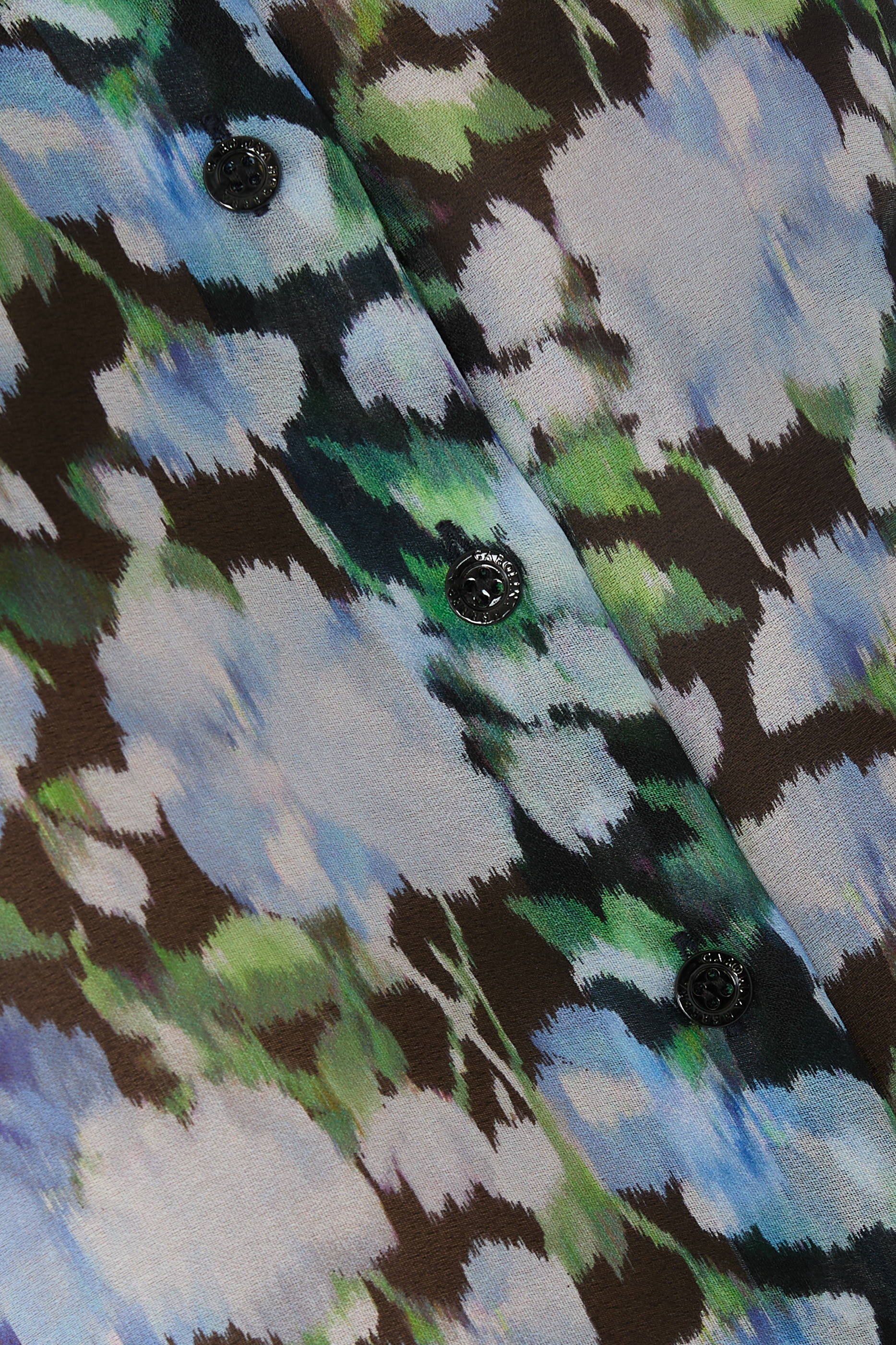 قميص بنقشة فاوانيا أورجانزا