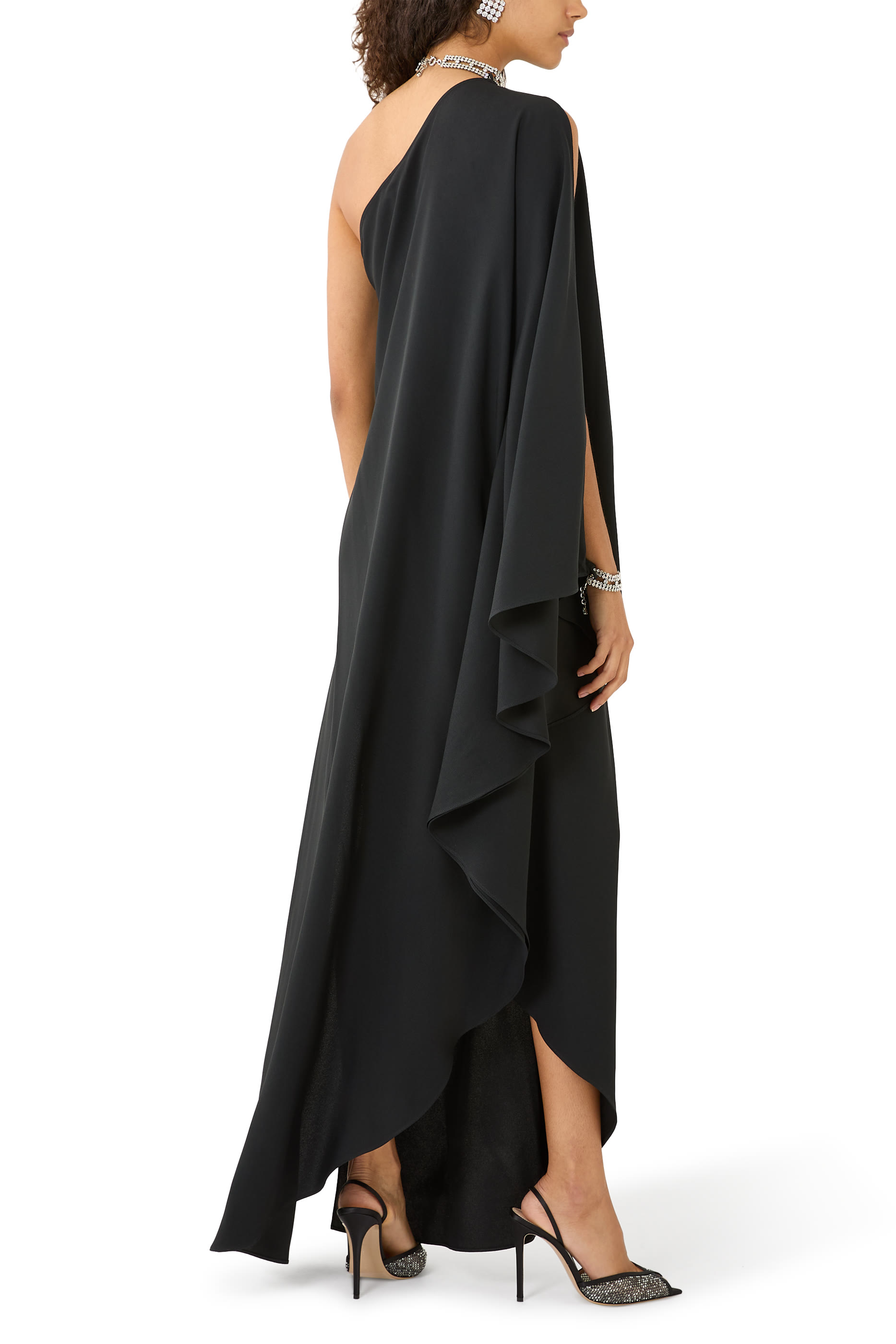 فستان بولكان مرصع بالكريستال