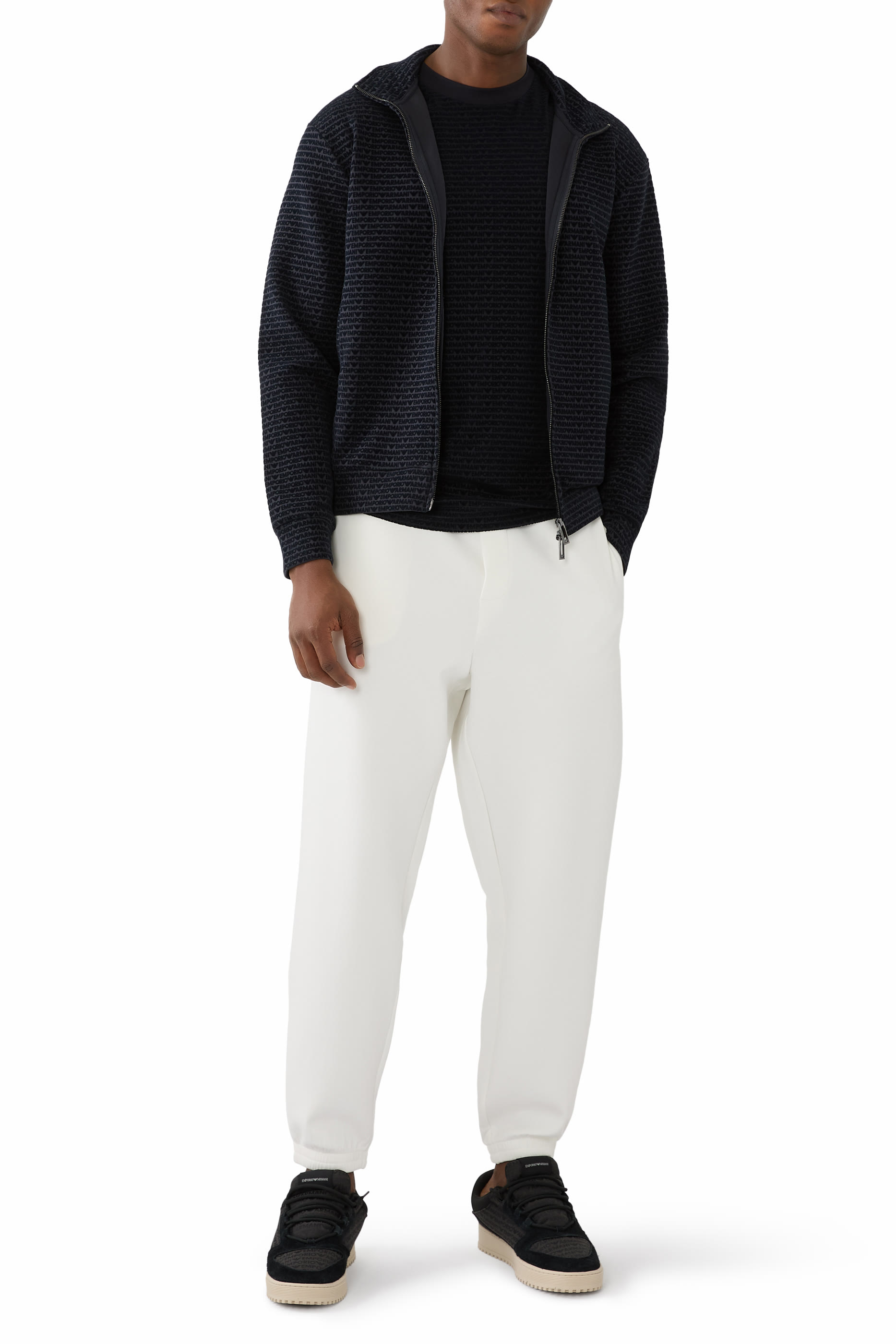 تيشيرت بشعار الماركة مزيج ليوسيل جيرسيه بشعار الماركة بالكامل