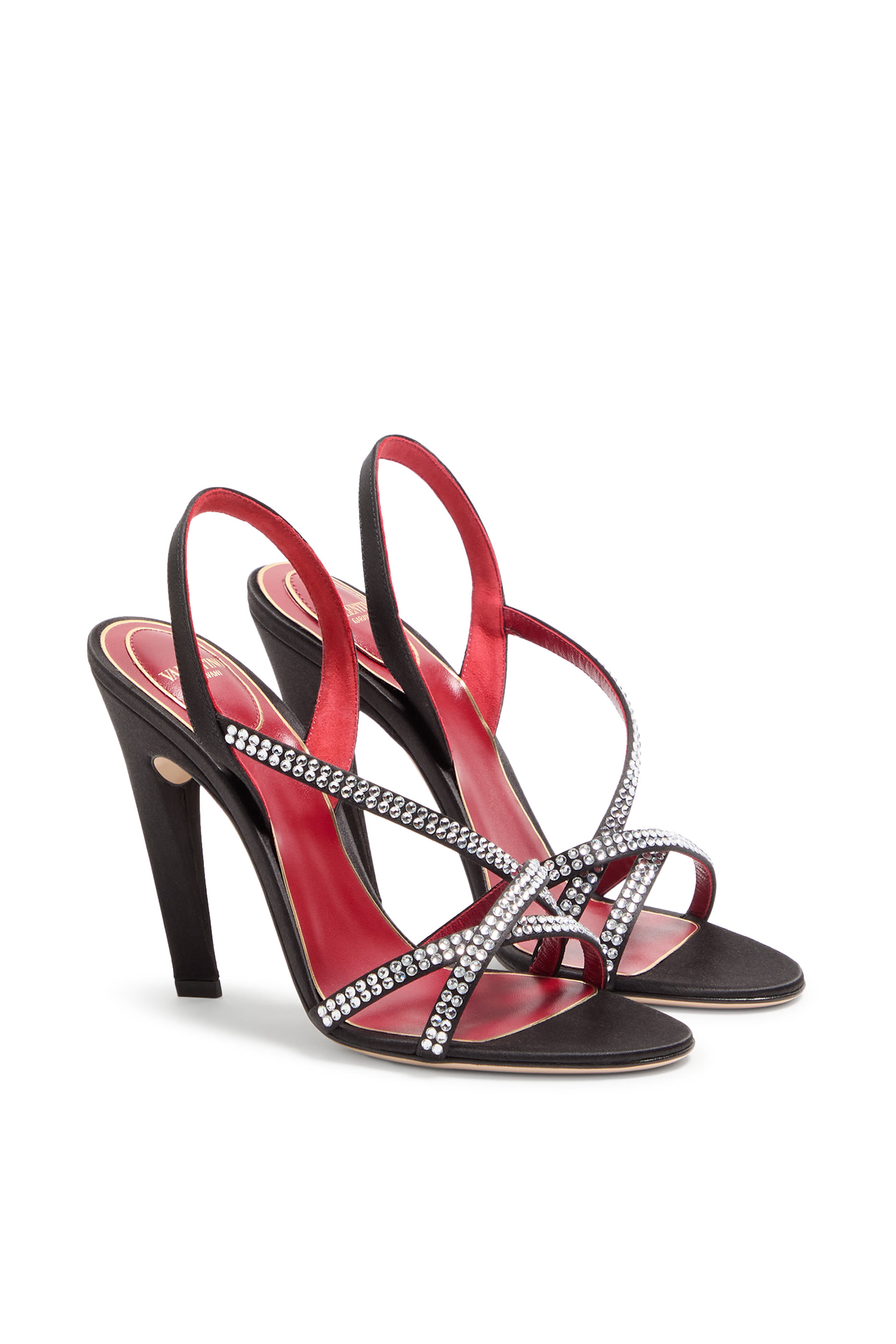 صندل دون لو فوييه 105 مزين بكريستال ساتان