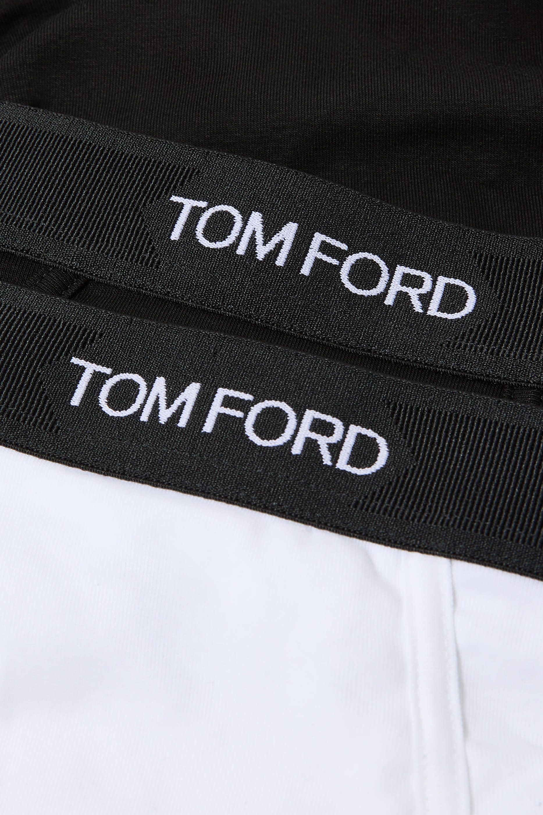 طقم سروال داخلي قطن جيرسيه مطاطي، قطعتين