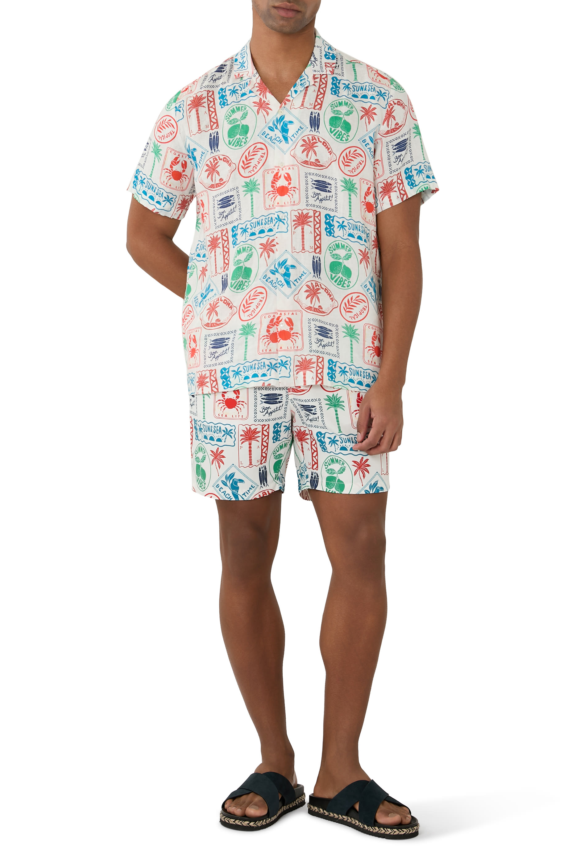 قميص مارس بنقشة