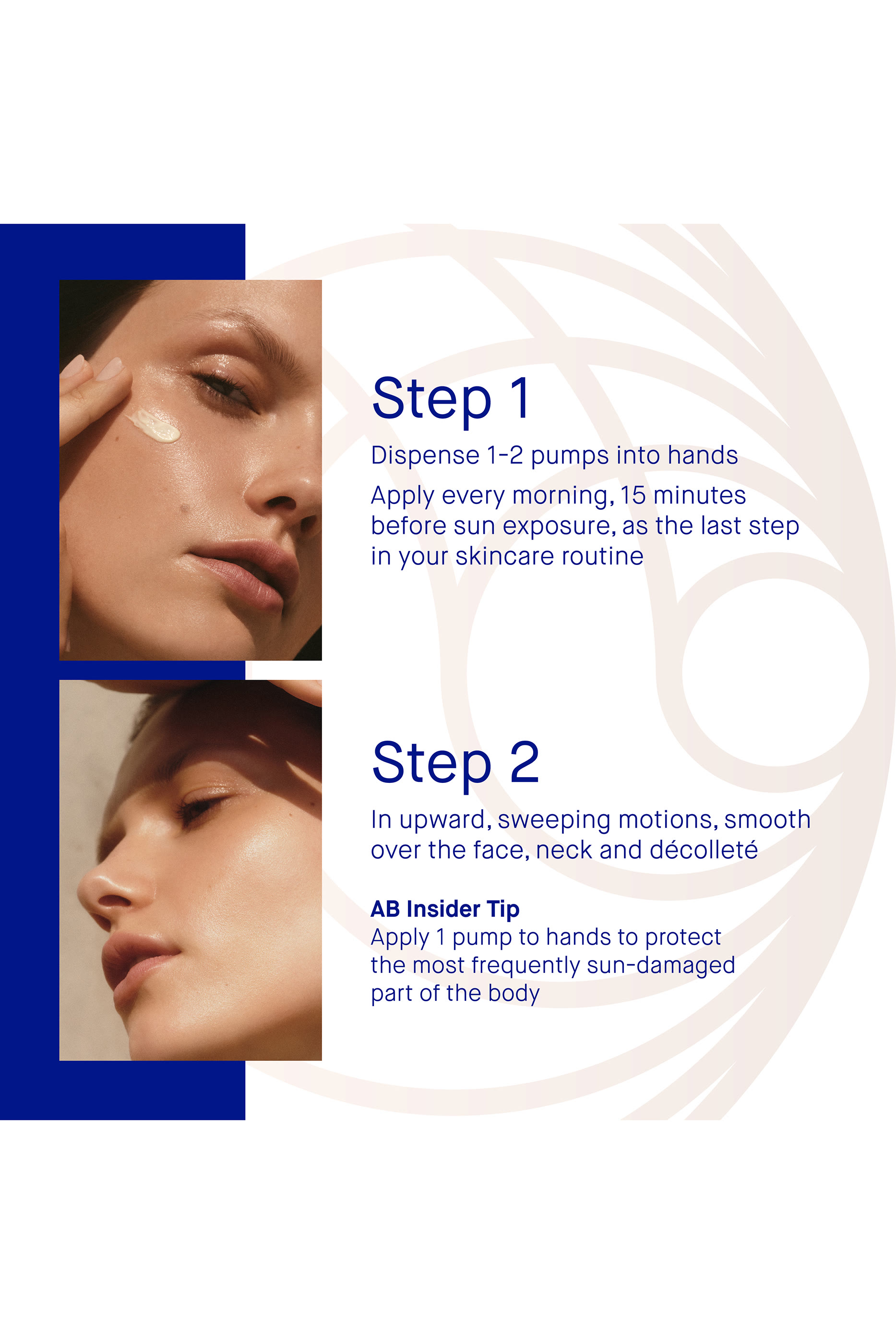 مستحضر للوقاية من الشمس مع عامل الحماية SPF 50&lrm;