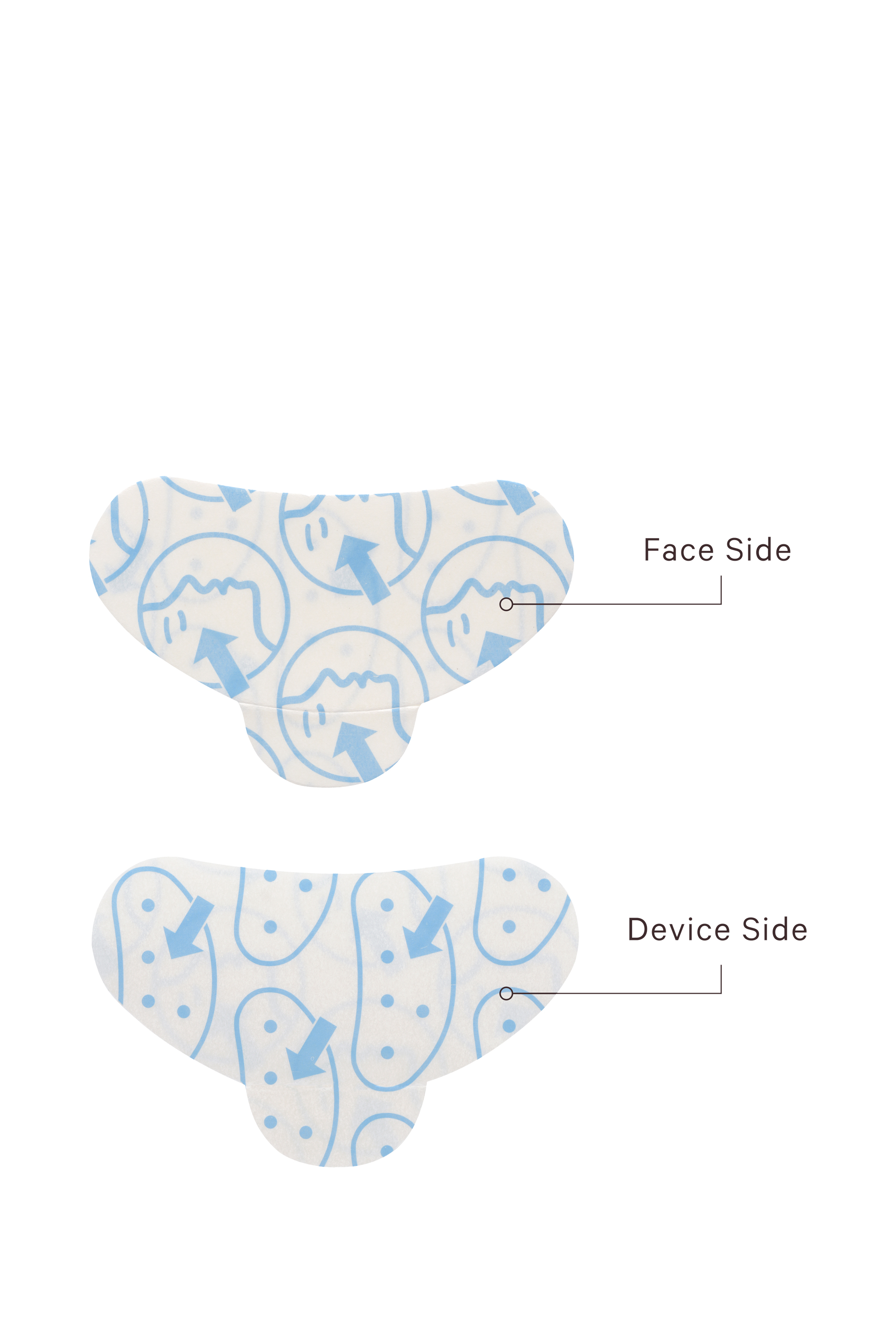 مجموعة لصقات عيون لايت ماكس ميني برو هايدروكولويد، 20 قطعة