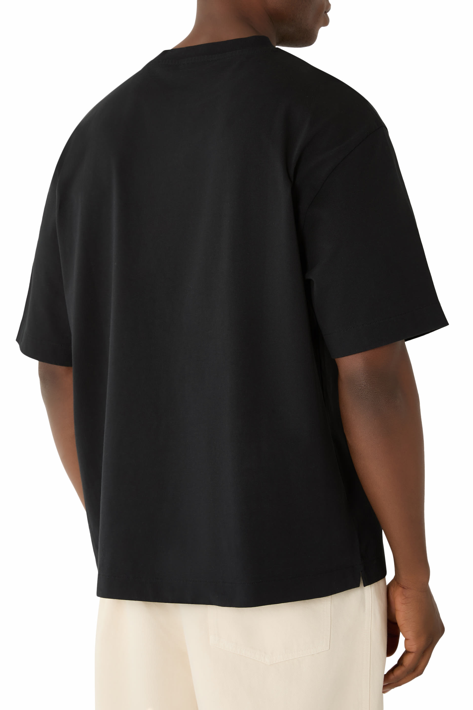 تيشيرت سكيت بأكمام قصيرة وشعار بيزنس 