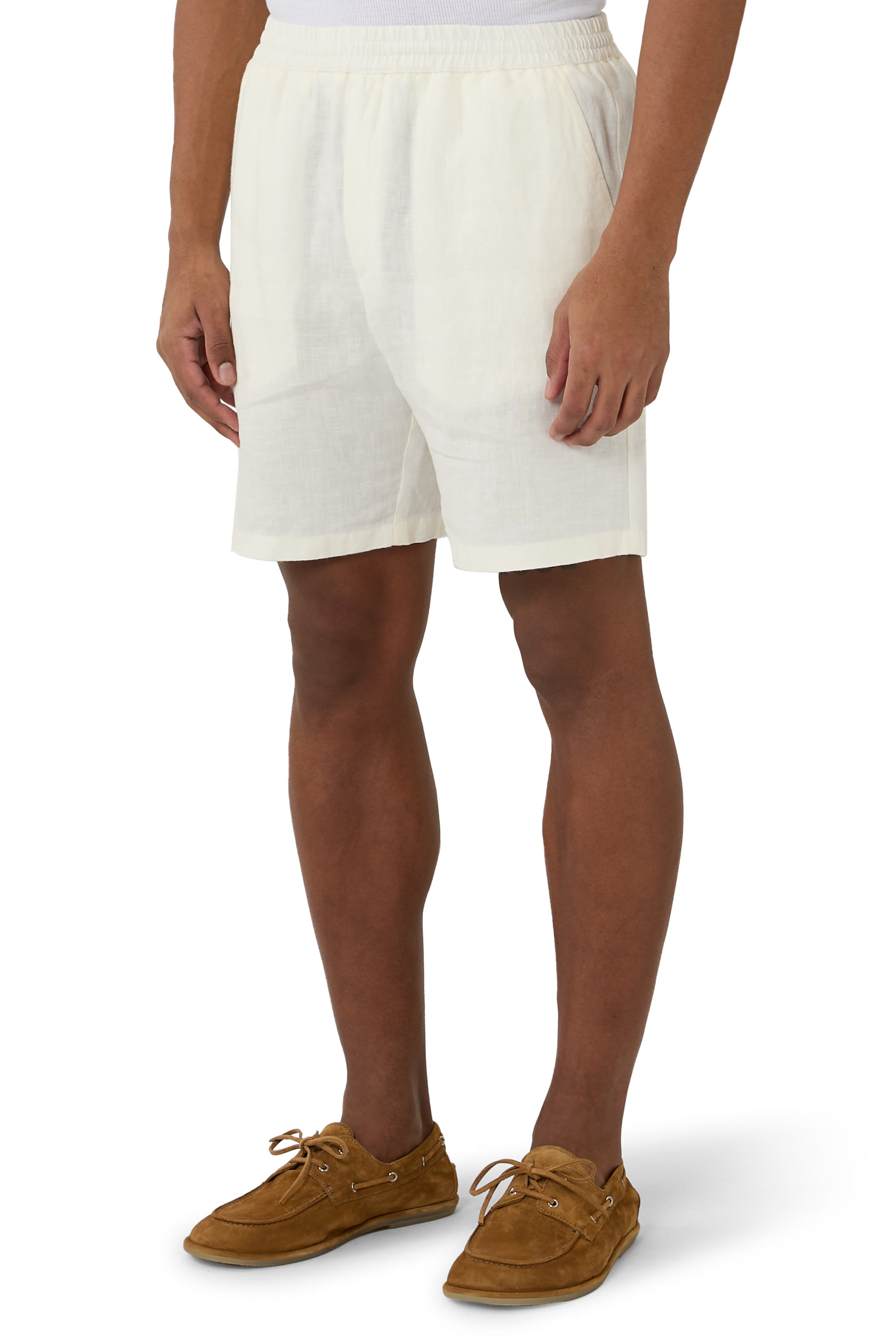 Edmund Jogger Linen Drawstring Shorts