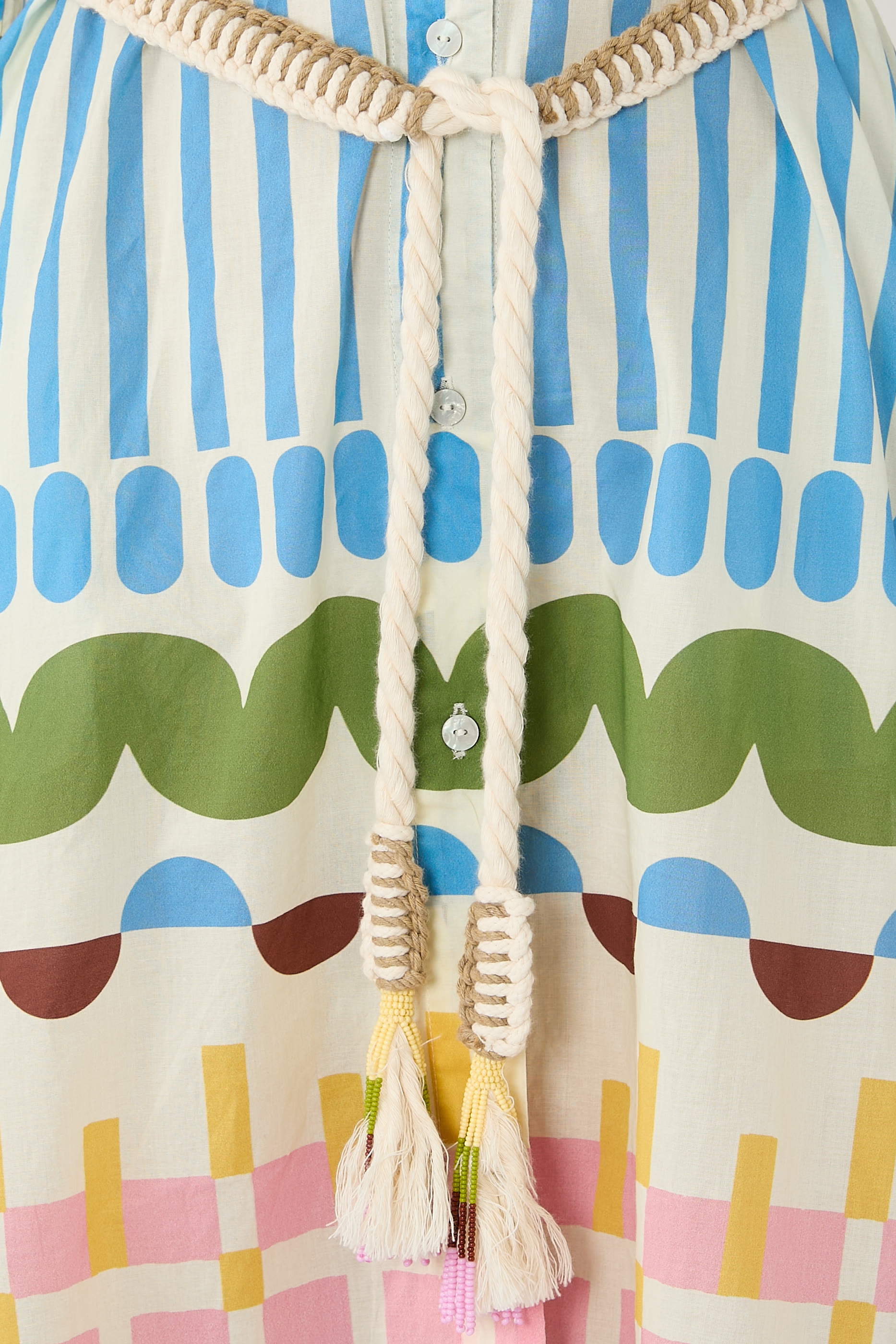 فستان سونا بحزام