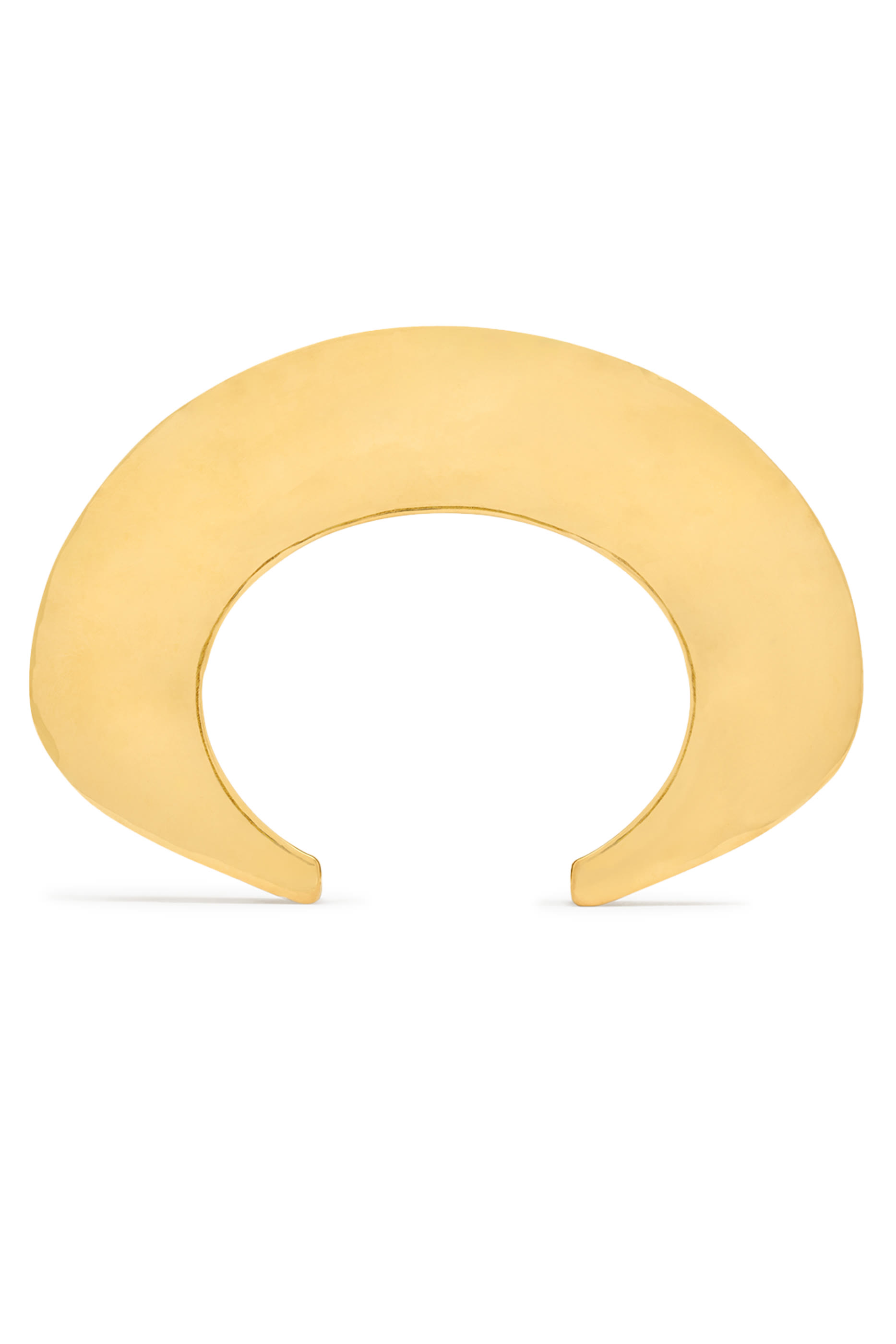 سوار مفتوح بتصميم مموج عضوي خامة مطروقة