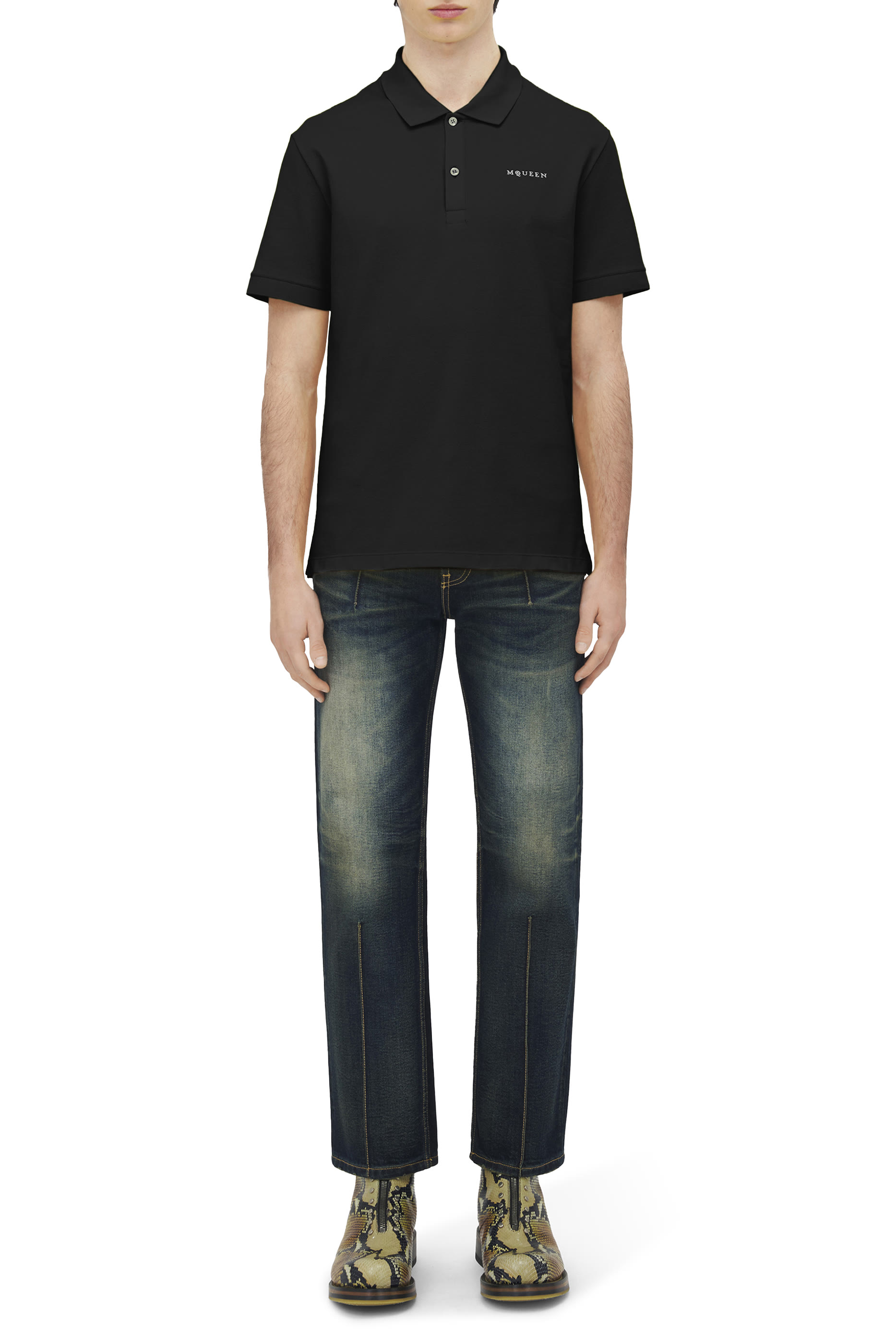 Embroidered Logo Polo