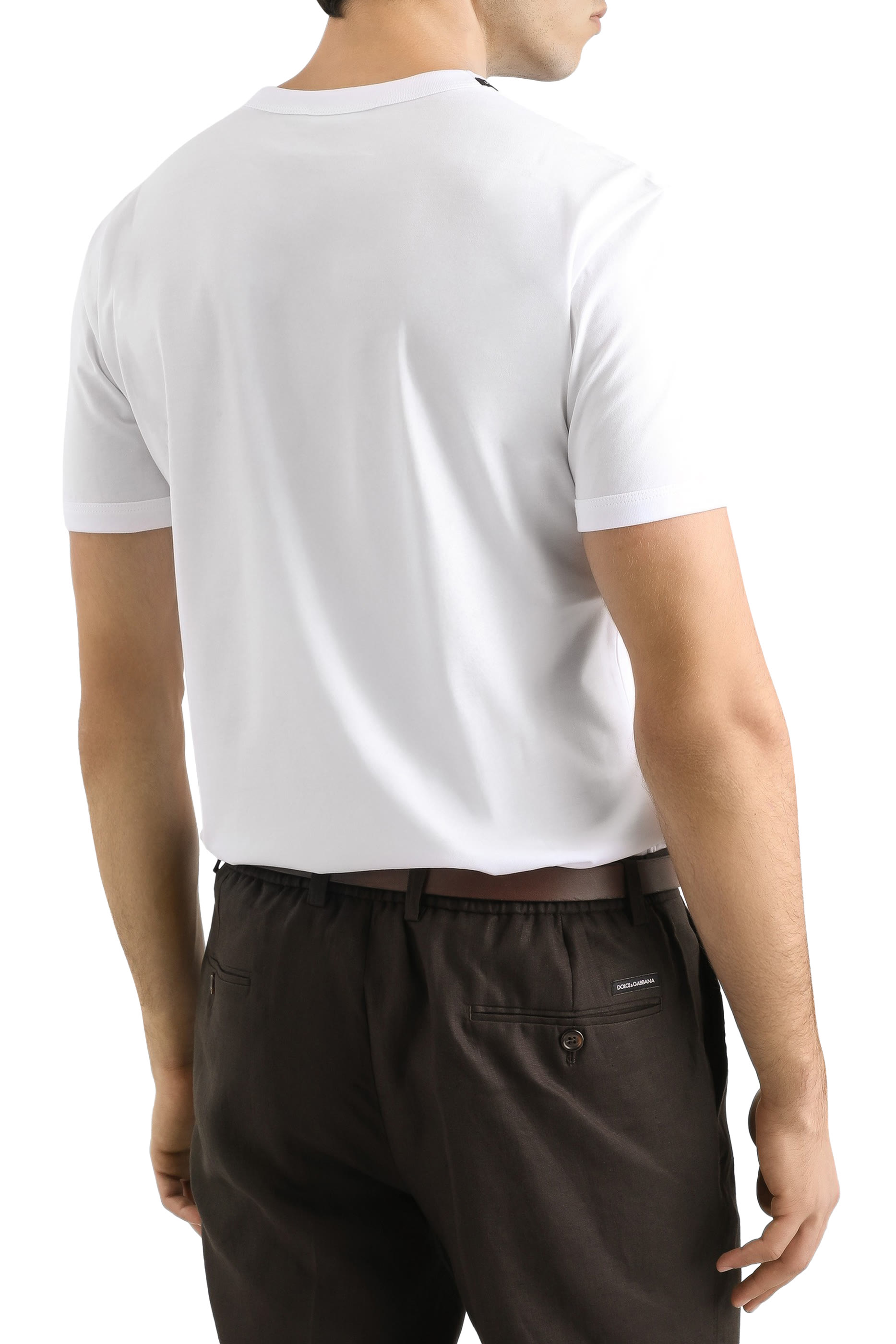 تيشيرت برقعة بتصميم دروع الفروسية قطن