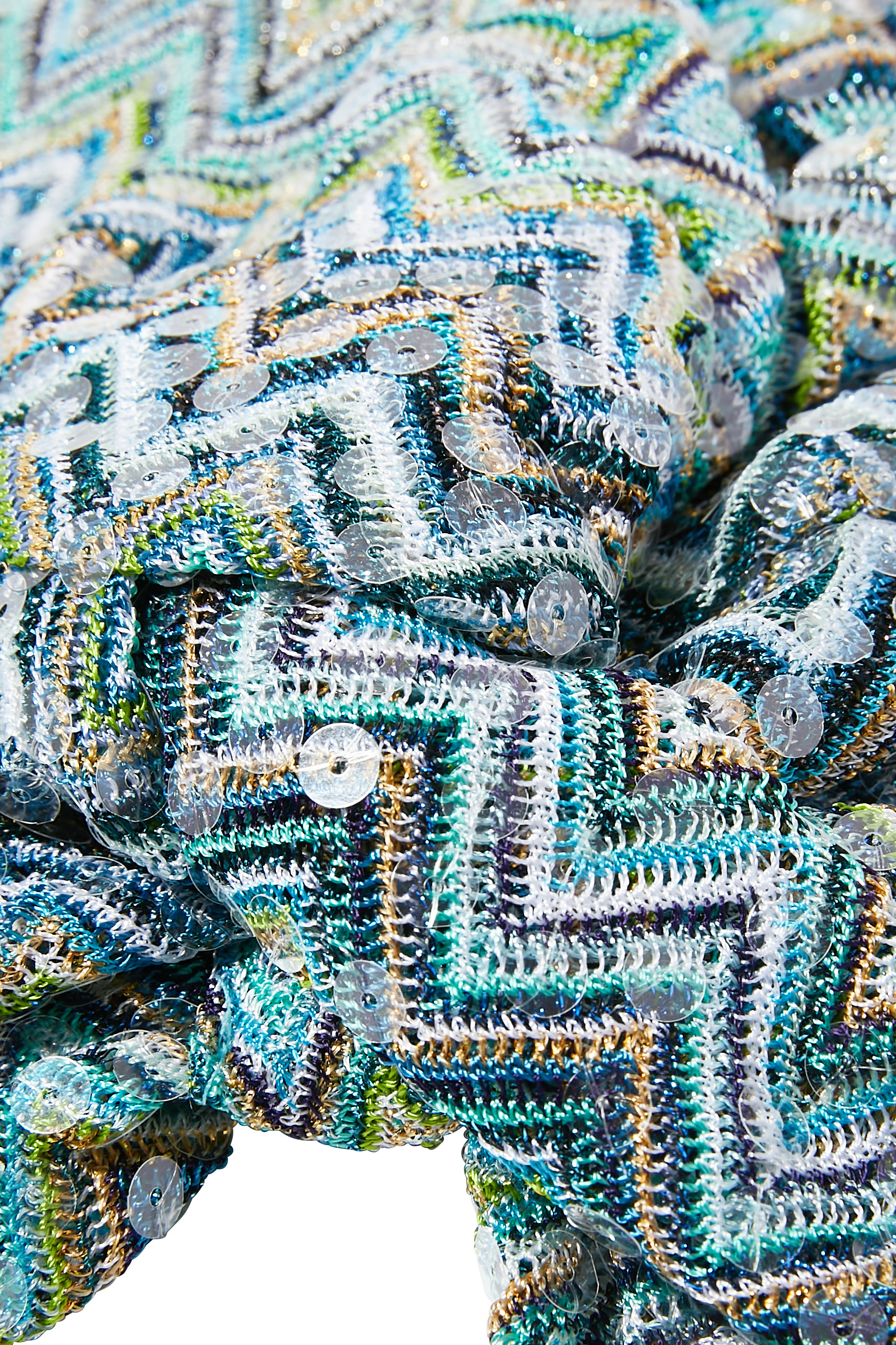 تربون بنقشة خطوط متعرجة