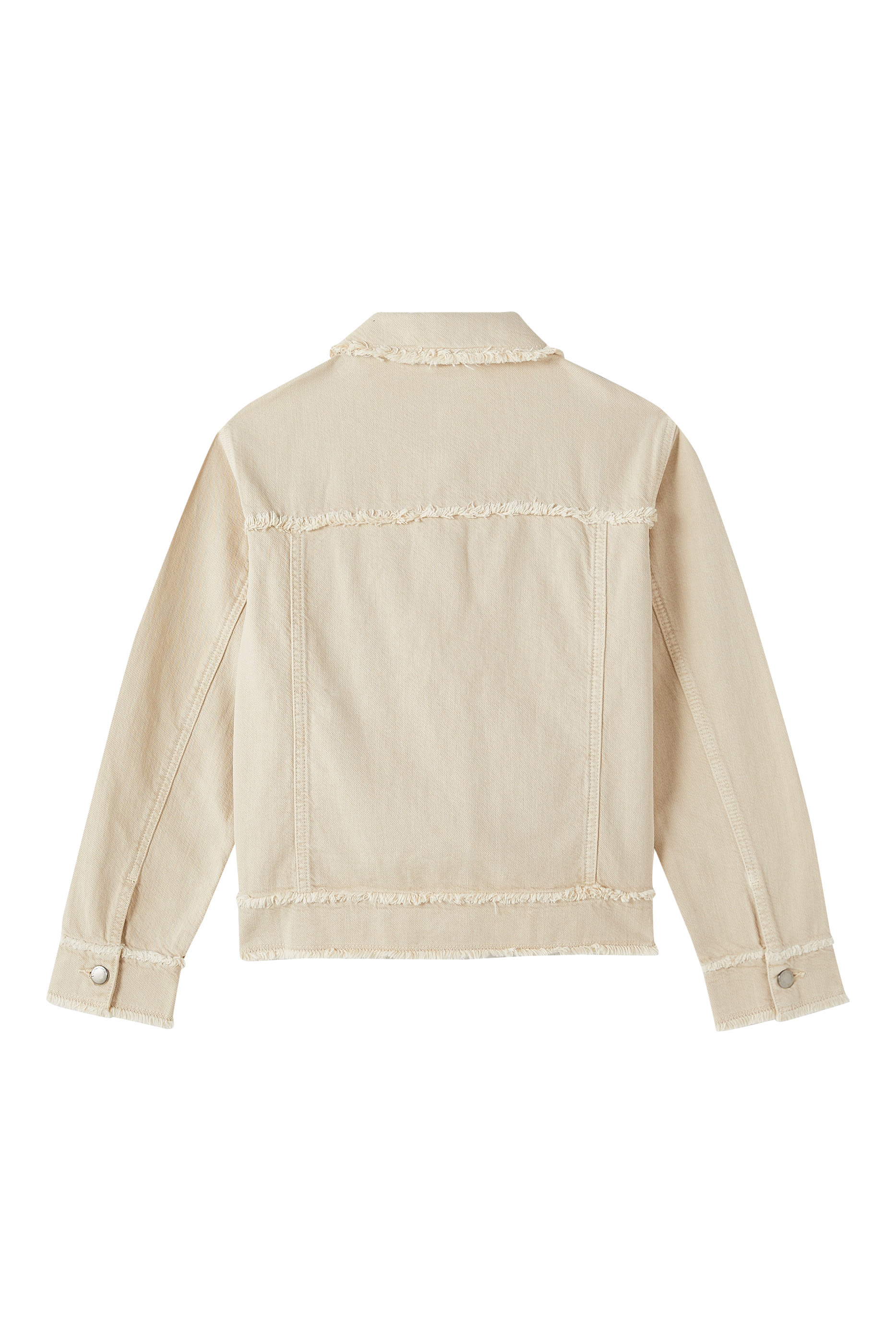 جاكيت دينم بشرّابات وأزرار للأطفال