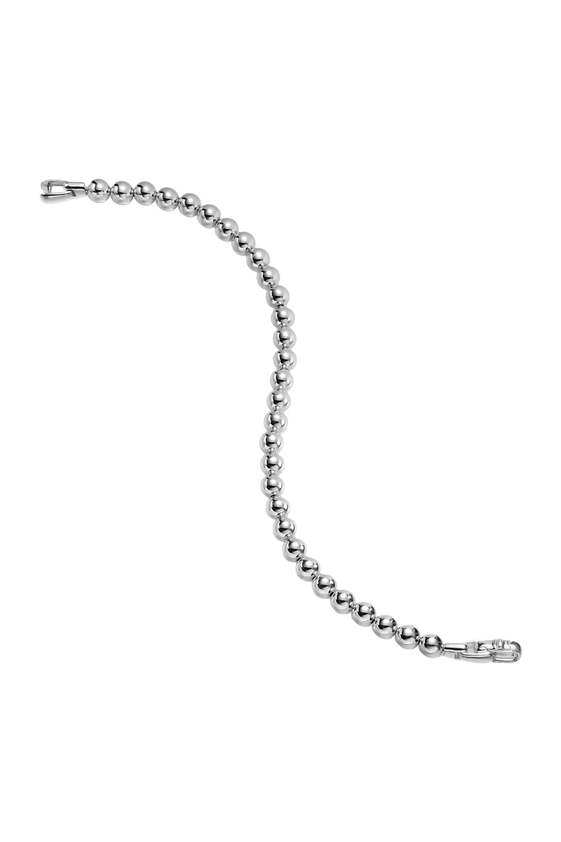 سوار سبيريتشوال بخرز بتصميم مسبحة فضة إسترلينية