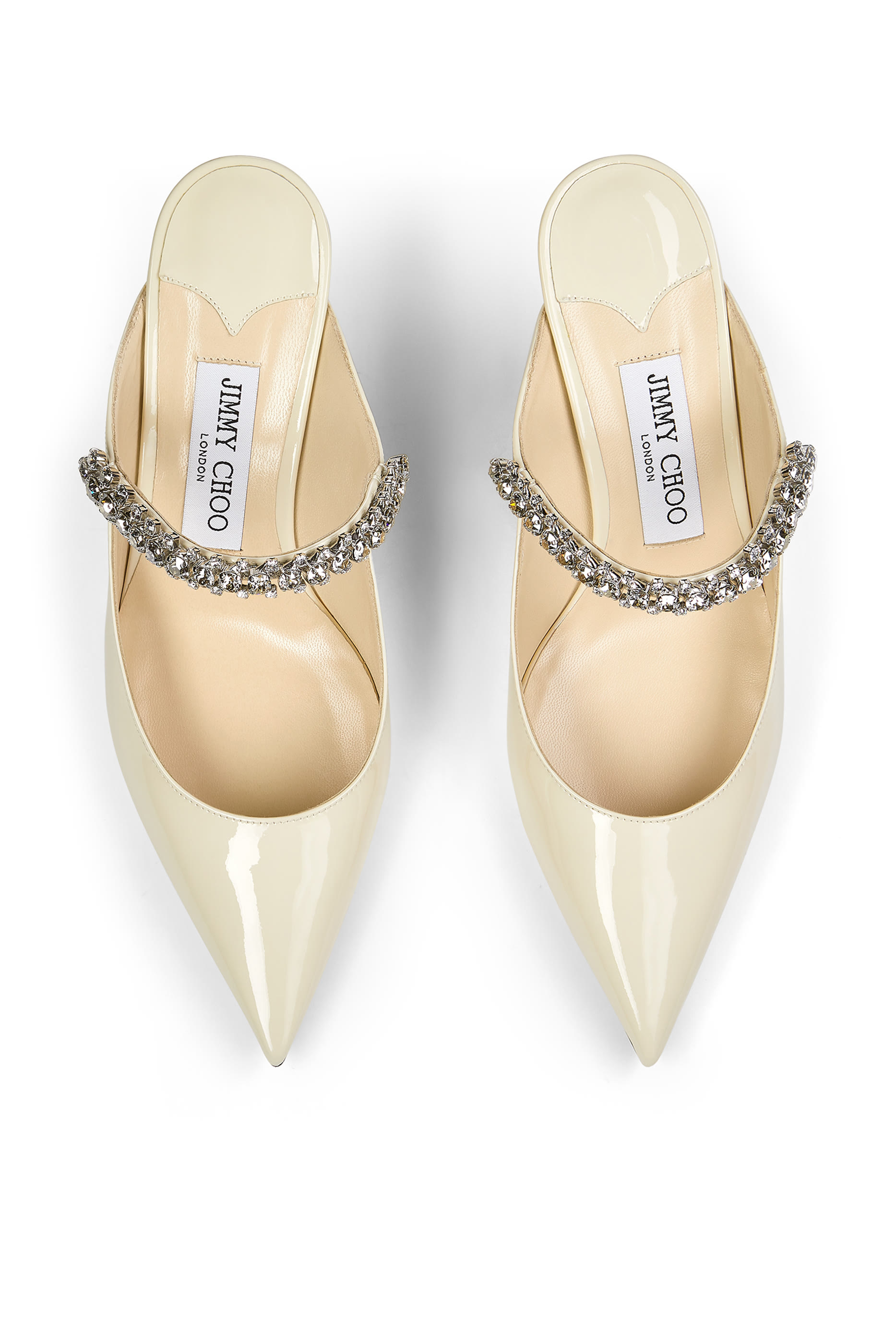 حذاء بينغ 65 مفتوح من الخلف جلد لامع