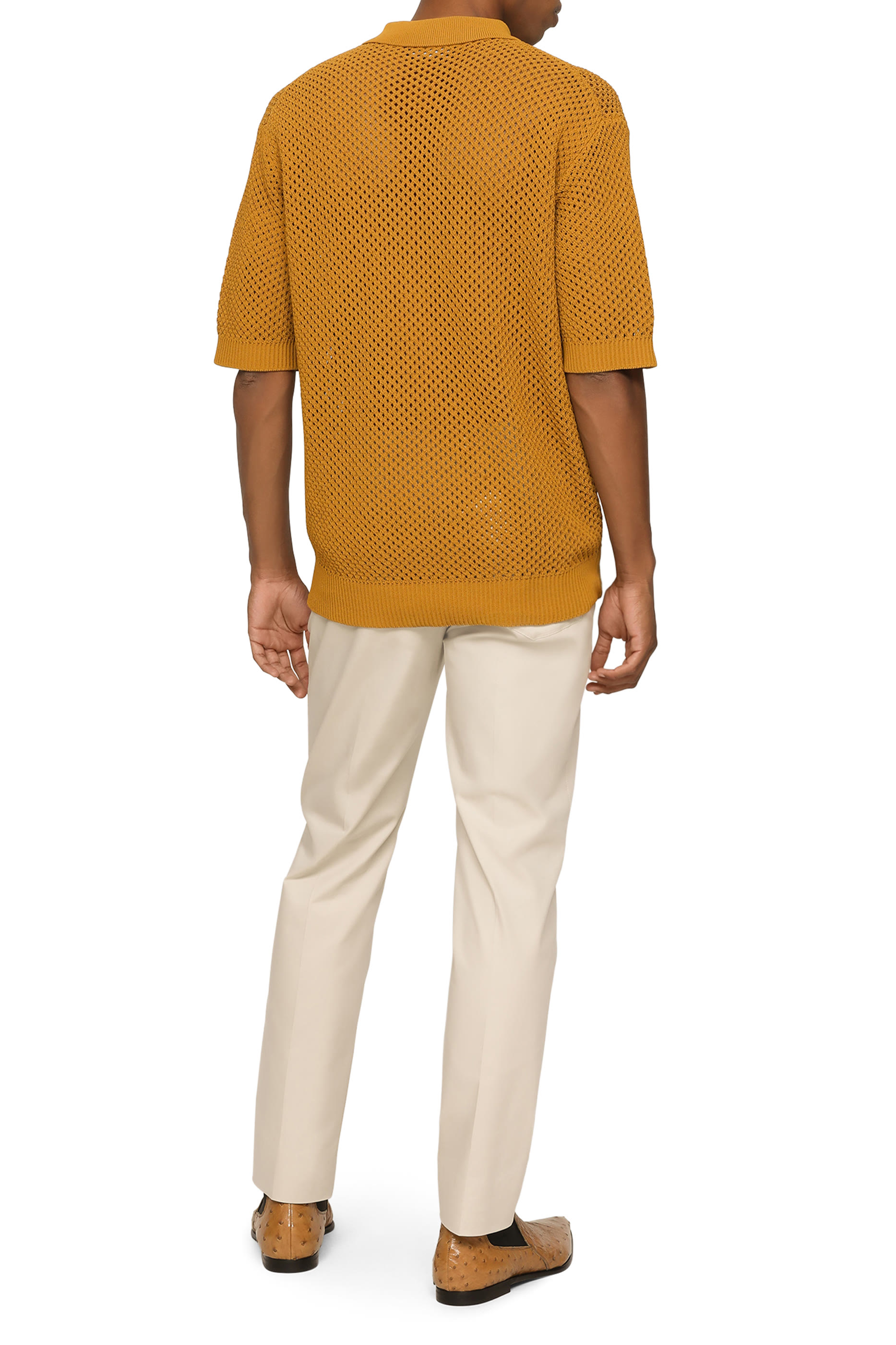 بنطال قطن مطاطي بشعار الماركة